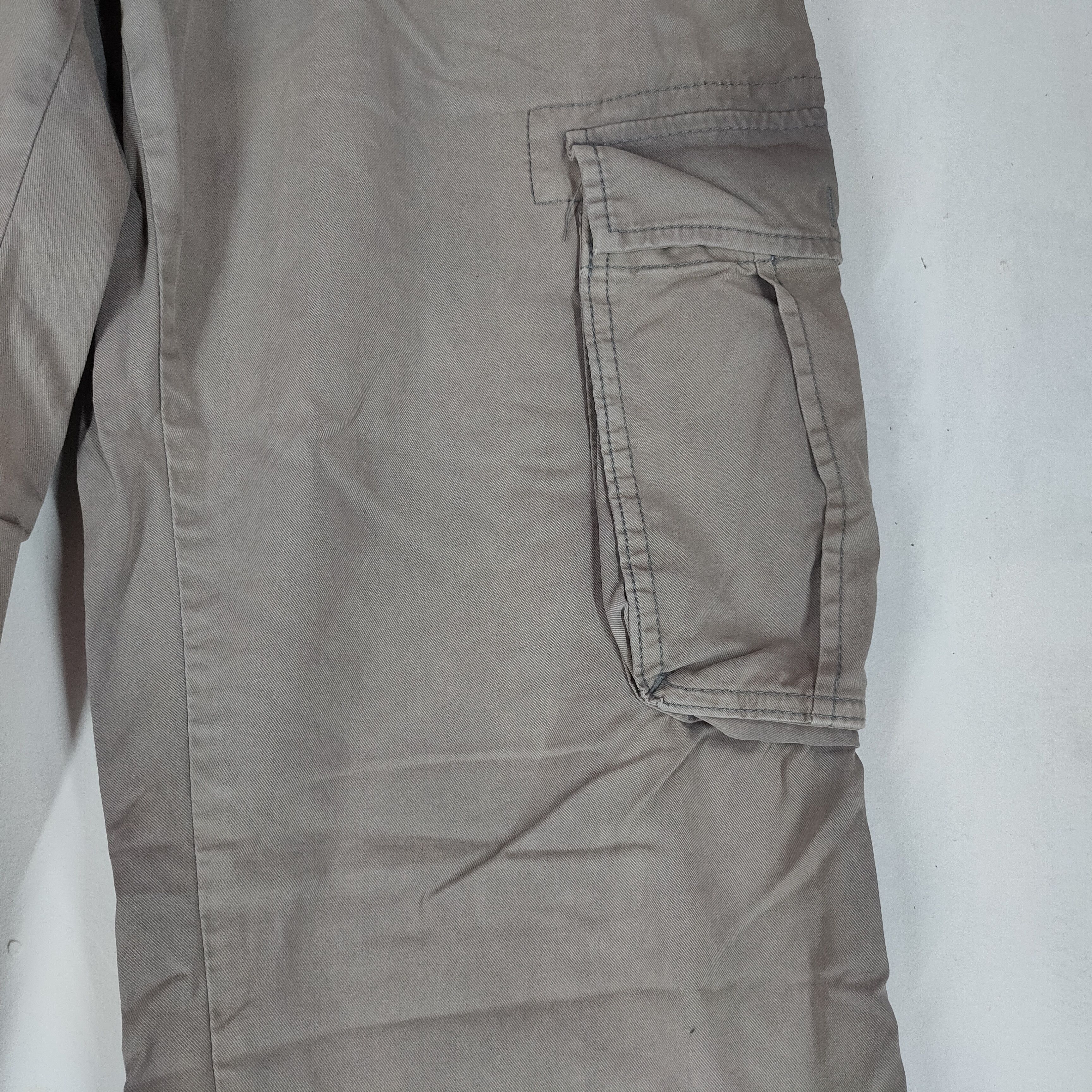Napapijri × Vintage Vintage NAPAPIJRI CARGO PANT 6 Side Pockets Tactical Size US 37 - 3 Thumbnail