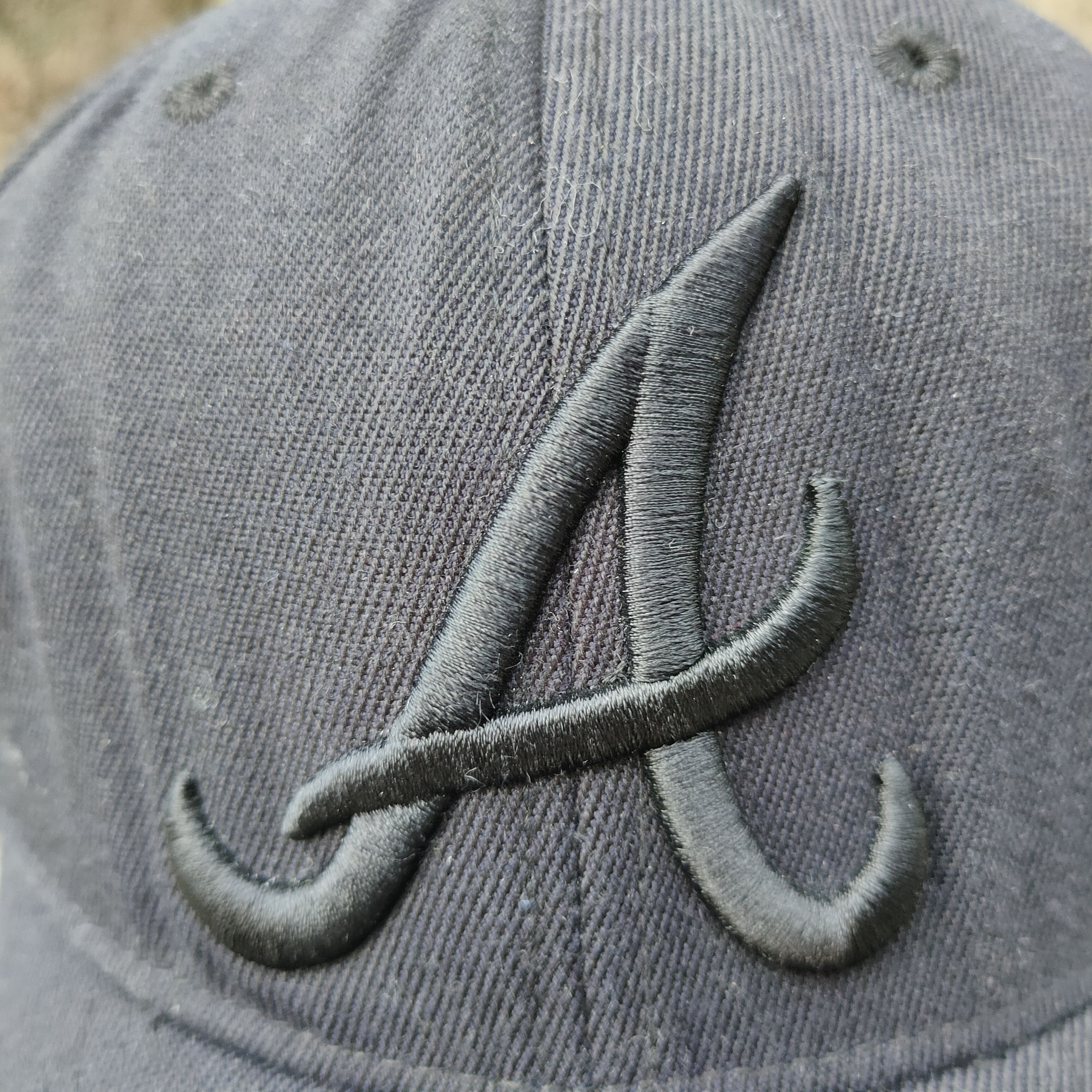 MLB ATLANTA BRAVES MLB Team Full Cap Size S to M Embroidery Size ONE SIZE - 3 Thumbnail