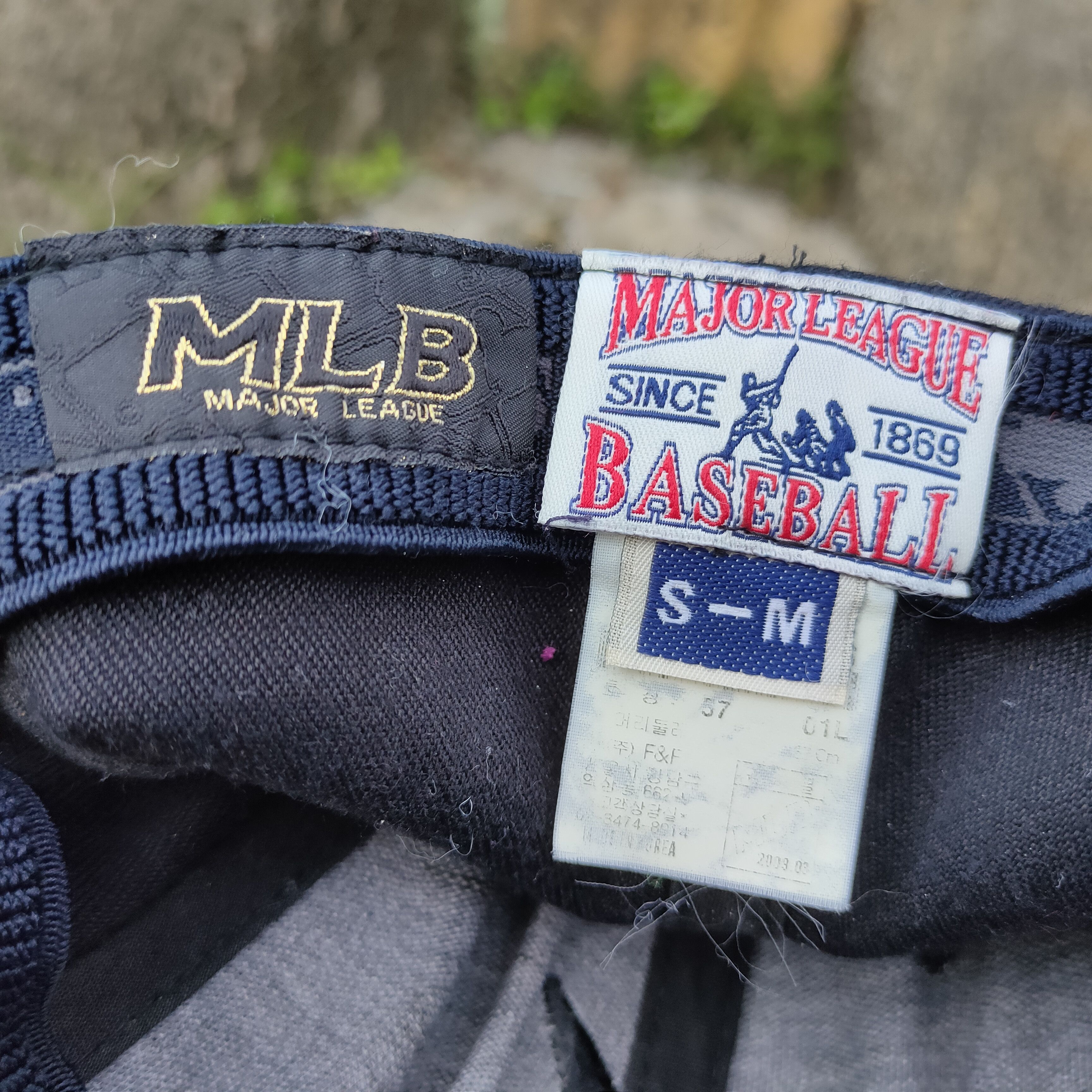 MLB ATLANTA BRAVES MLB Team Full Cap Size S to M Embroidery Size ONE SIZE - 7 Thumbnail