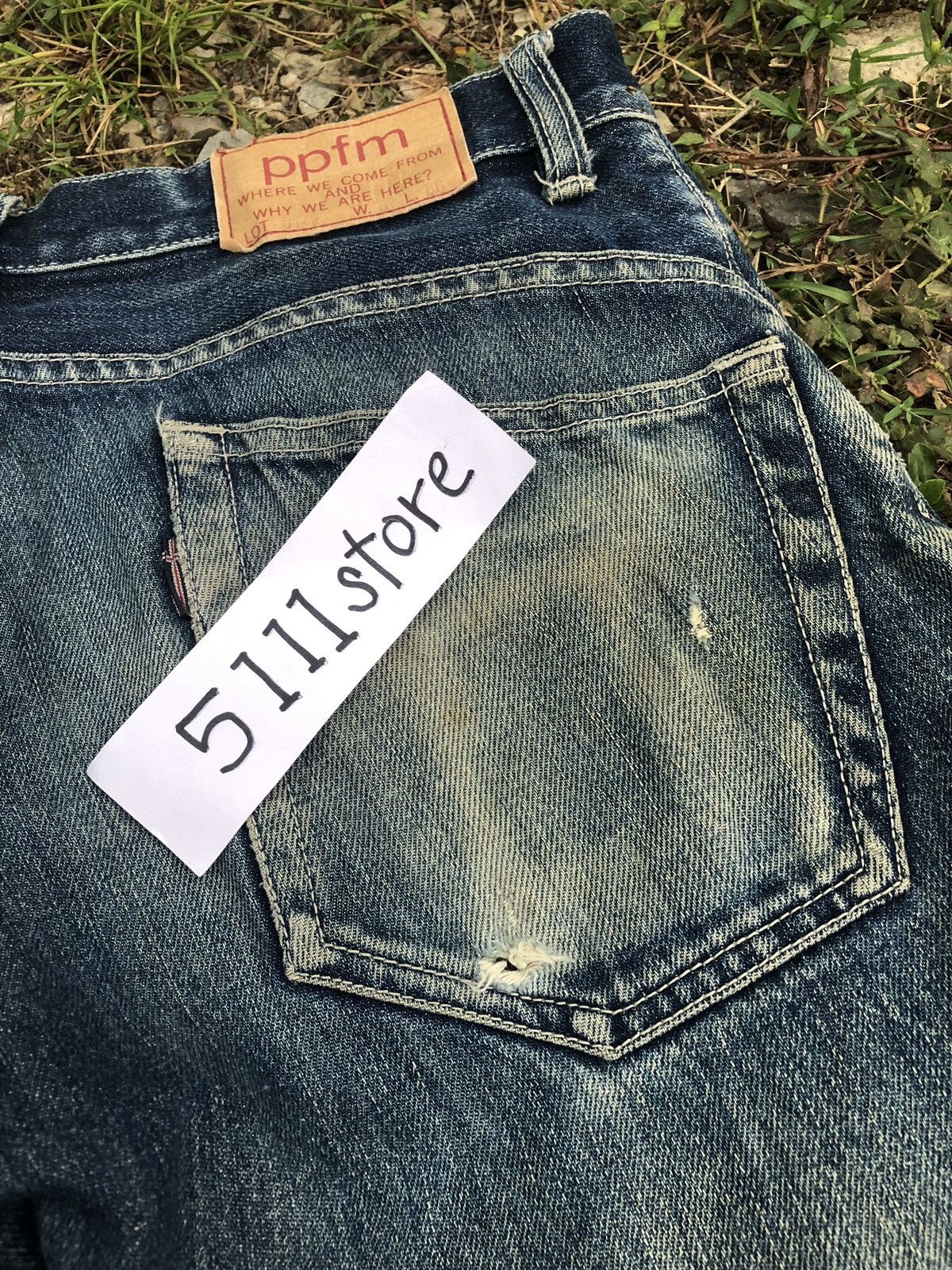 Japanese Brand × PPFM PPFM WASHED BLUE DENIM Size US 31 - 5 Thumbnail
