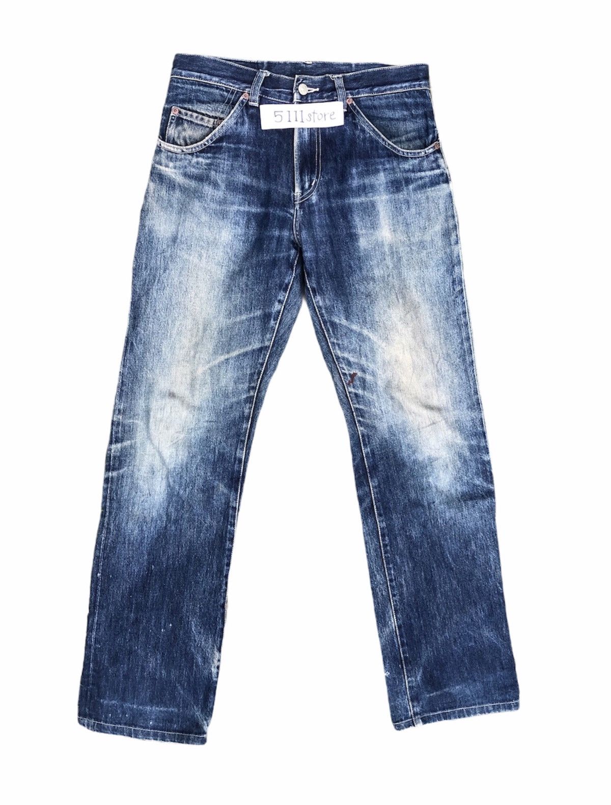 Japanese Brand × PPFM PPFM WASHED BLUE DENIM Size US 31 - 1 Thumbnail