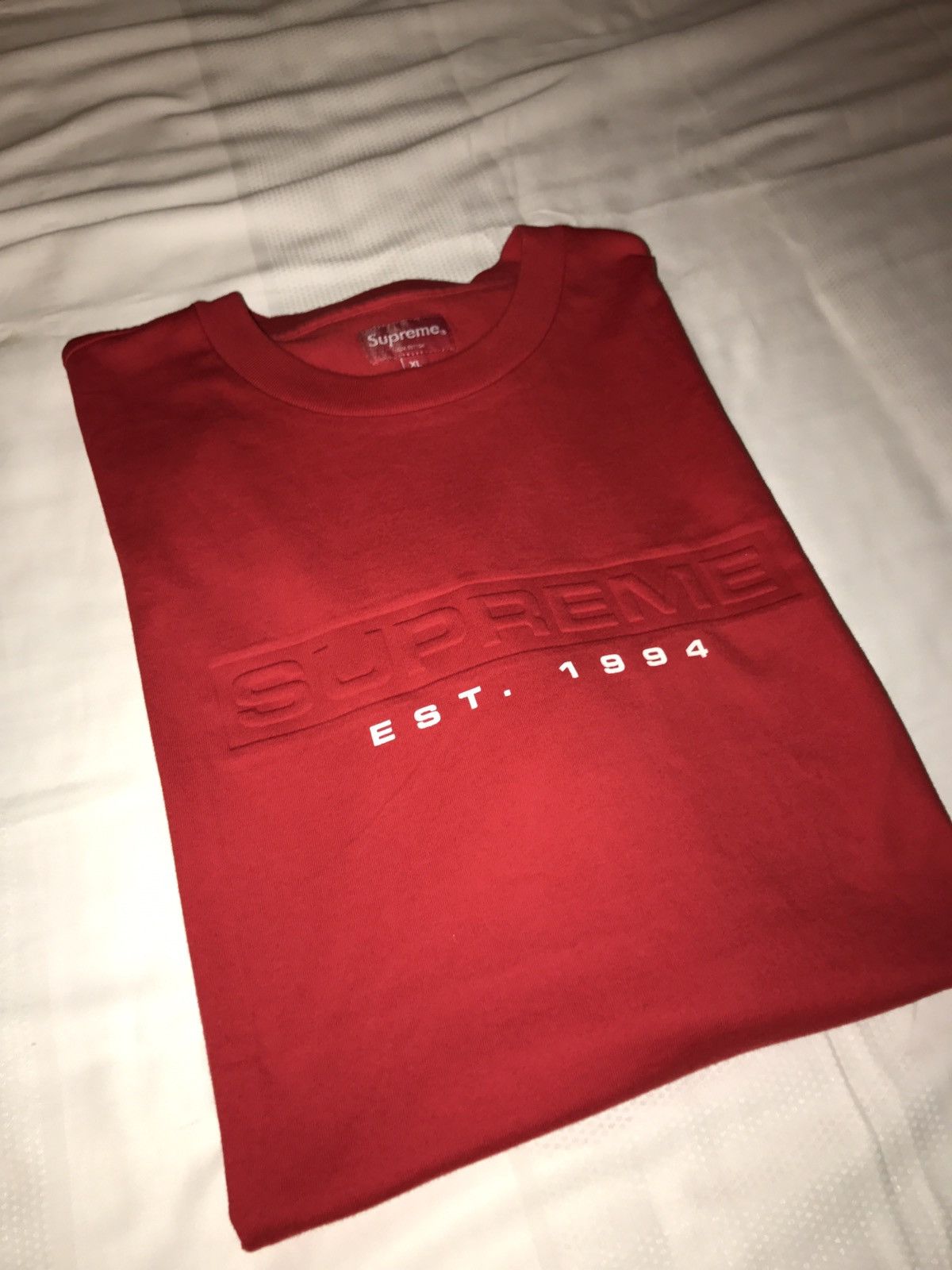 Supreme Debossed Tee