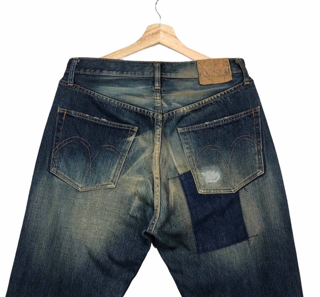 Sugar Cane Thrashed Sugar Cane Distressed Selvedge Jeans USA ERD Grunge Size US 34 / EU 50 - 4 Thumbnail
