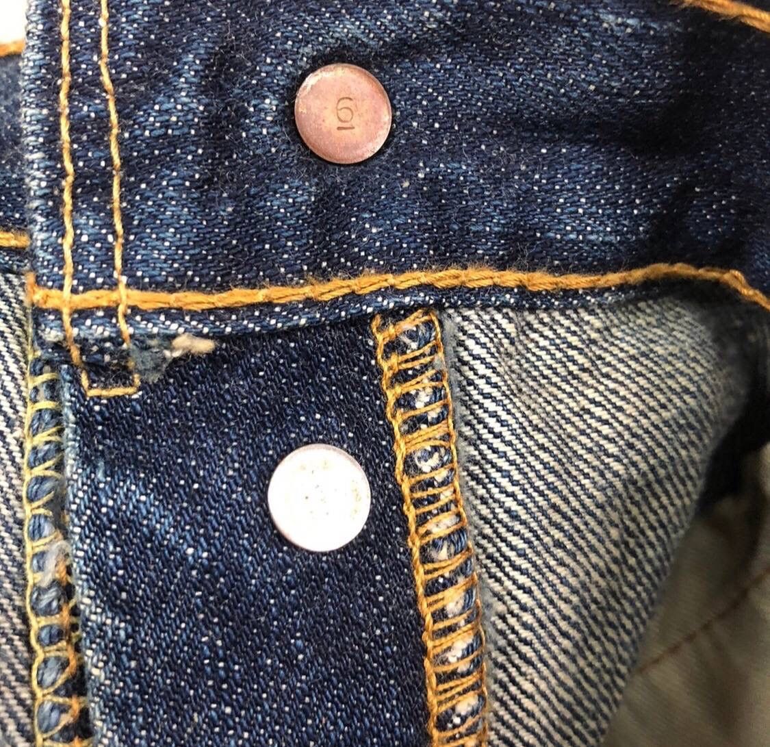 Sugar Cane Thrashed Sugar Cane Distressed Selvedge Jeans USA ERD Grunge Size US 34 / EU 50 - 7 Thumbnail