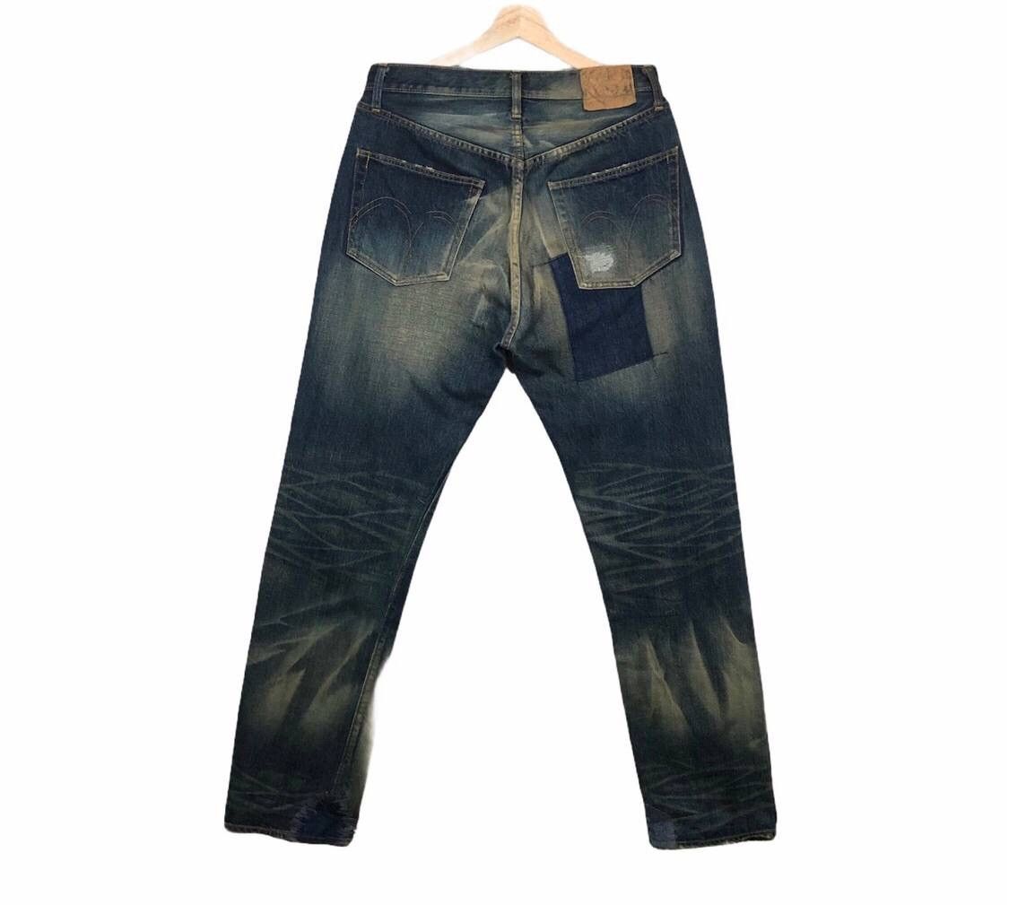 Sugar Cane Thrashed Sugar Cane Distressed Selvedge Jeans USA ERD Grunge Size US 34 / EU 50 - 3 Thumbnail