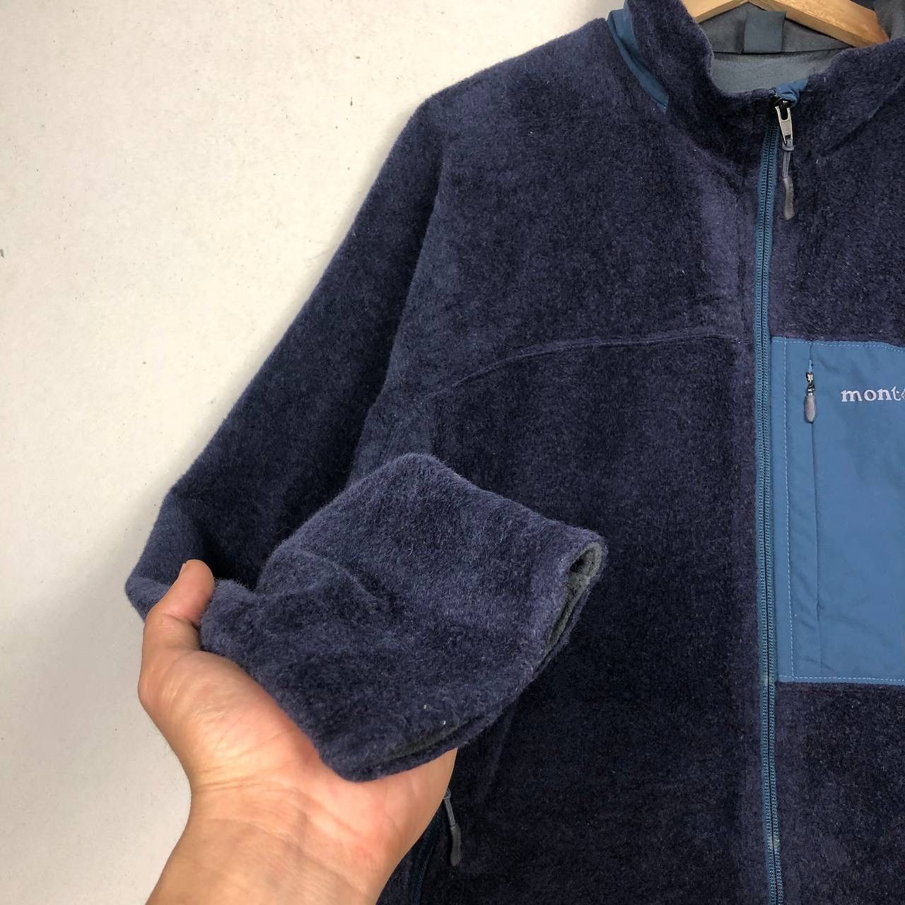 All Sport × Montbell Outdood Life Climair Montbell Pile Fleece Sherpa Army Jacket Size US L / EU 52-54 / 3 - 8 Thumbnail