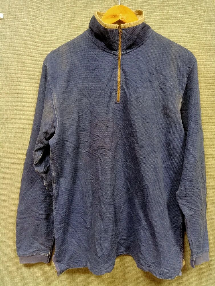 L.L. Bean × Vintage sweatshirt half zip L.L.Bean distressed Size US M / EU 48-50 / 2 - 1 Thumbnail