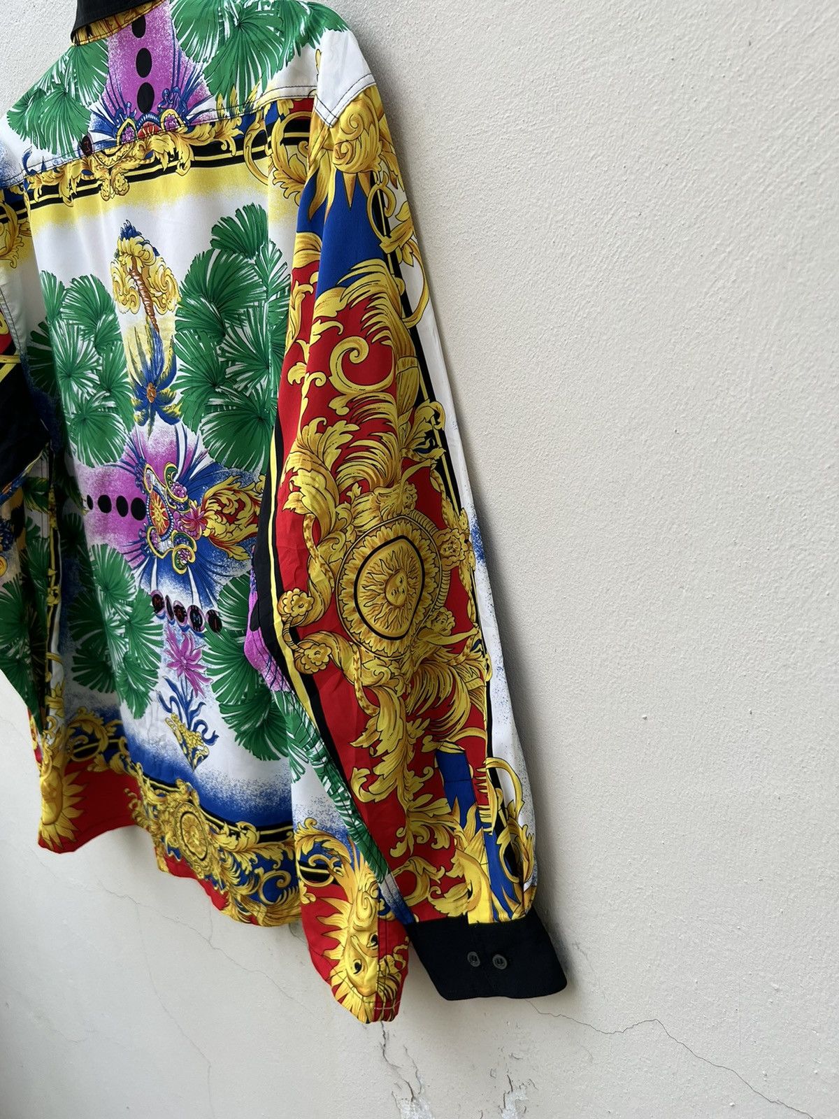 Vintage Vintage 90s RORE POP Japan Miami Baroque Shirt Size US L / EU 52-54 / 3 - 15 Thumbnail