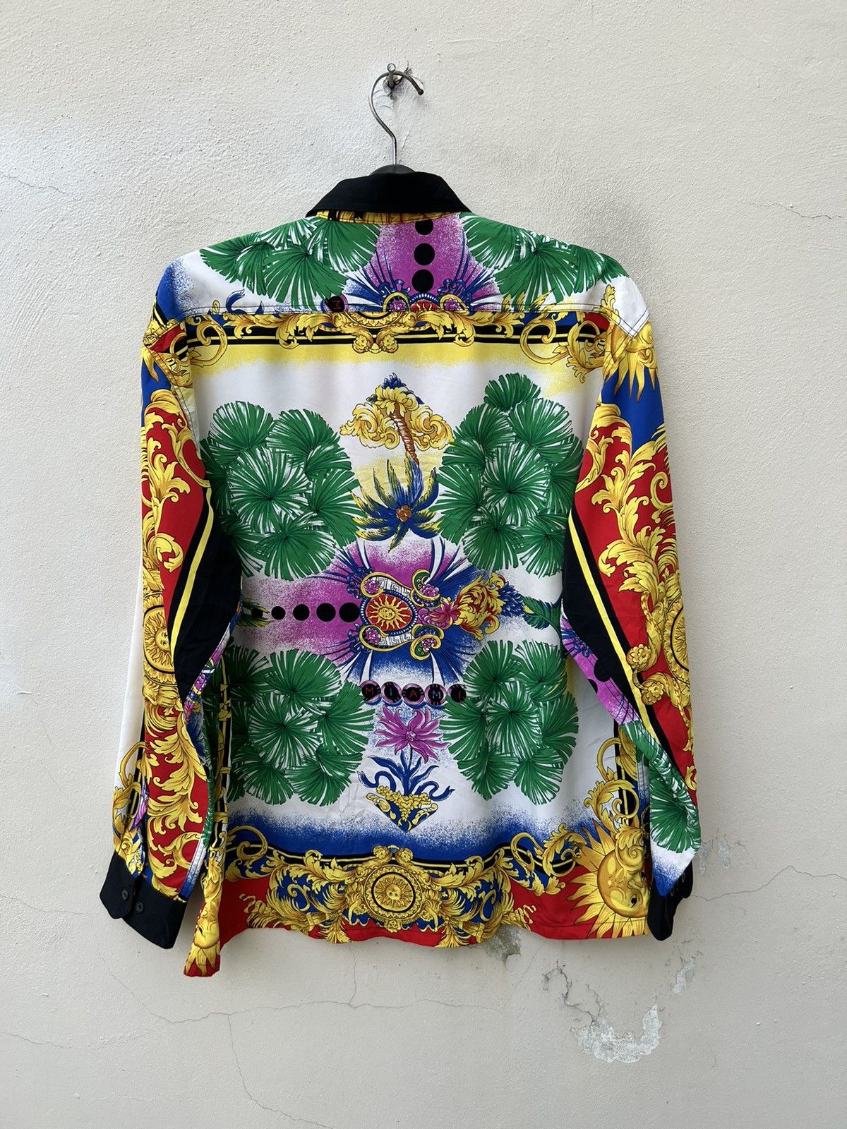 Vintage Vintage 90s RORE POP Japan Miami Baroque Shirt Size US L / EU 52-54 / 3 - 11 Thumbnail