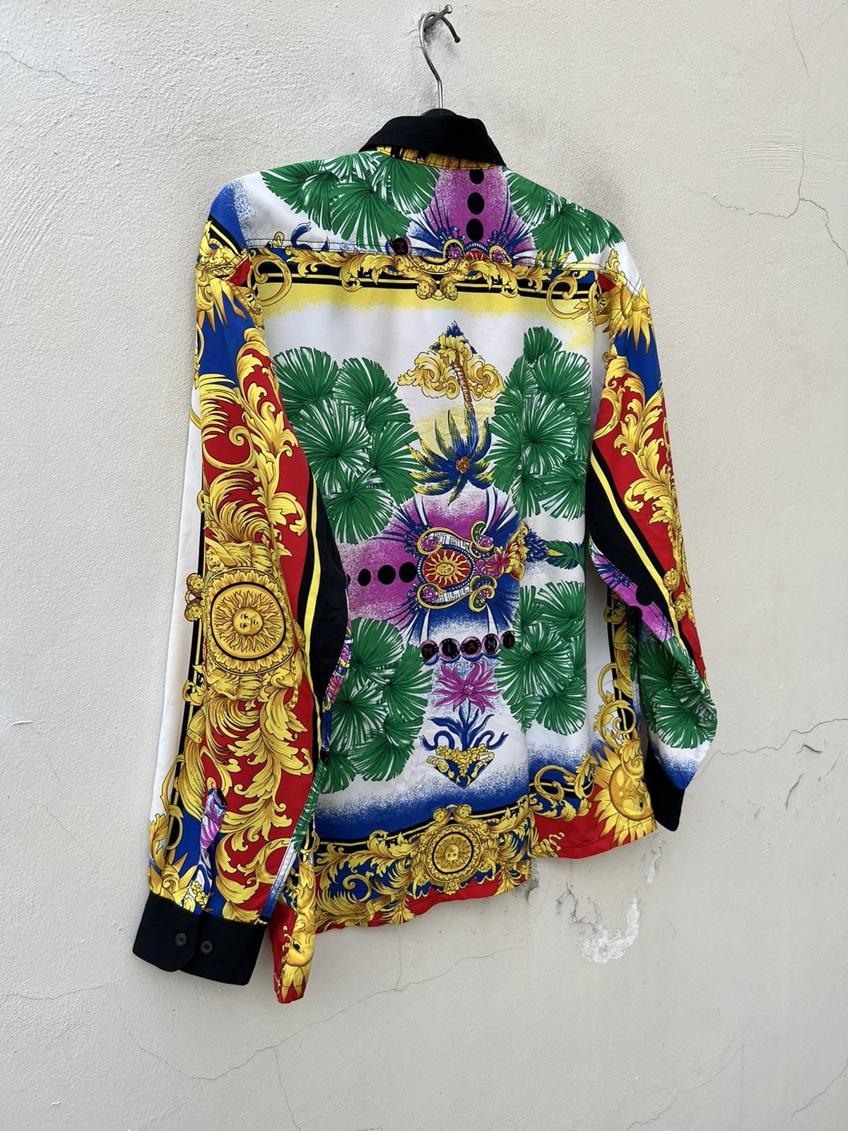 Vintage Vintage 90s RORE POP Japan Miami Baroque Shirt Size US L / EU 52-54 / 3 - 13 Thumbnail