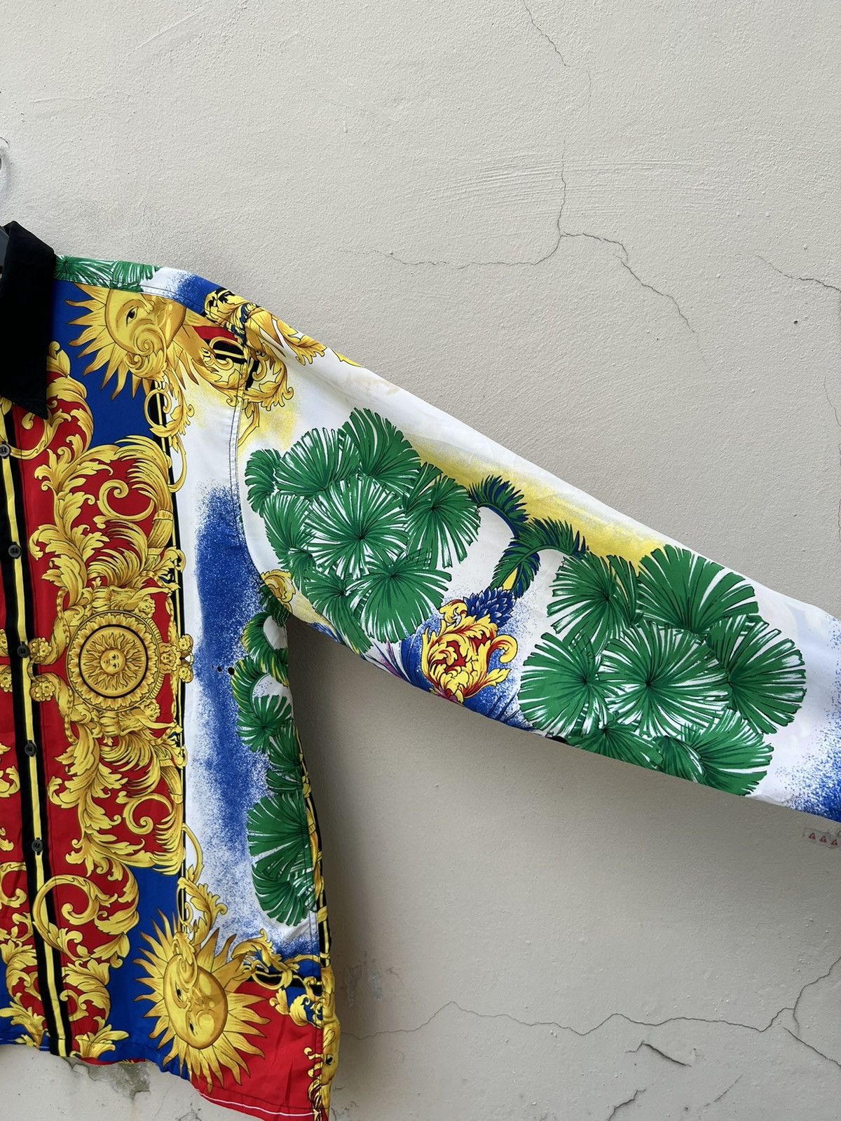 Vintage Vintage 90s RORE POP Japan Miami Baroque Shirt Size US L / EU 52-54 / 3 - 9 Thumbnail