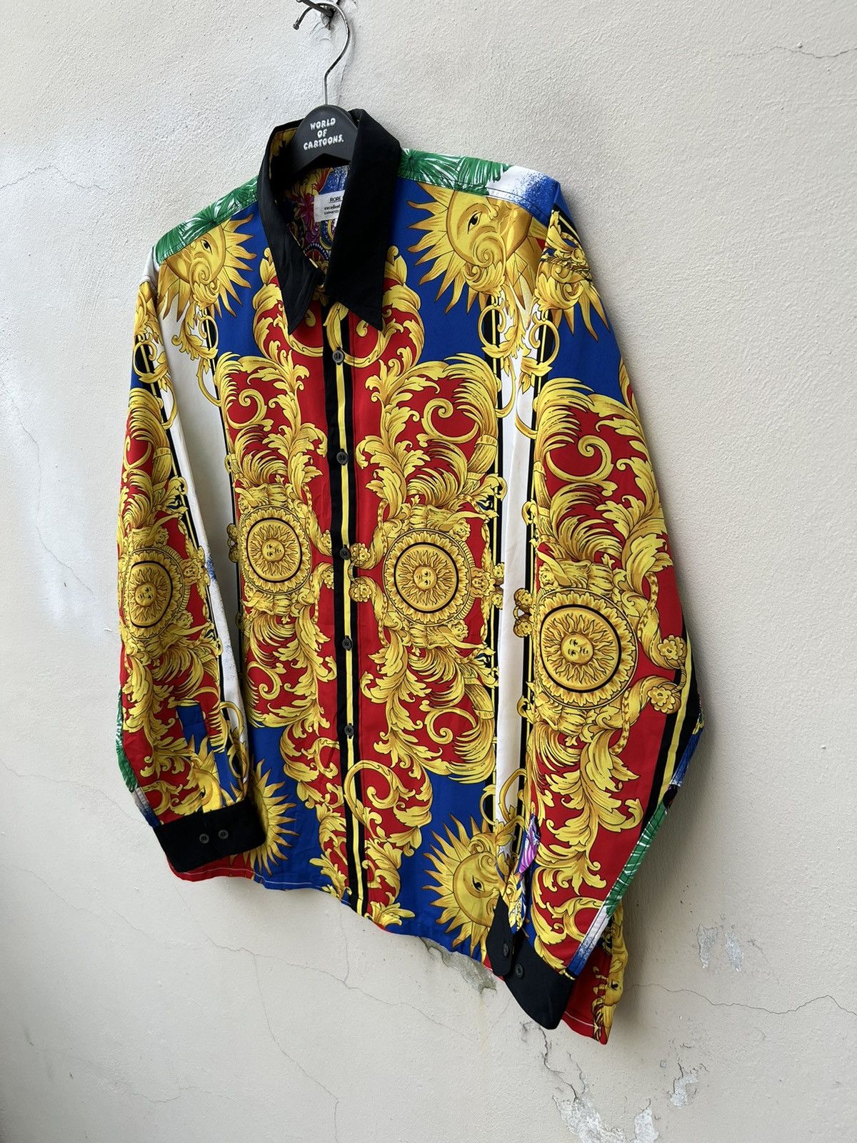 Vintage Vintage 90s RORE POP Japan Miami Baroque Shirt Size US L / EU 52-54 / 3 - 7 Thumbnail