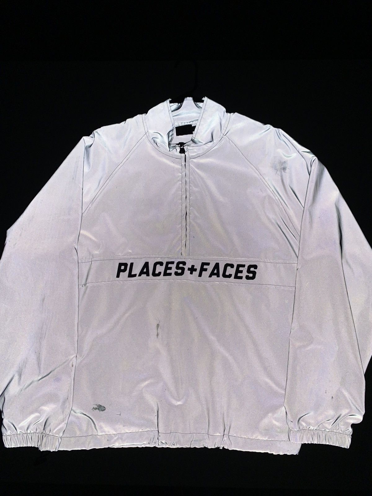 コーチジャケット　places+faces THE NORTH FACE 「THE FACE」 コーチジャケット SMALL ブラック
