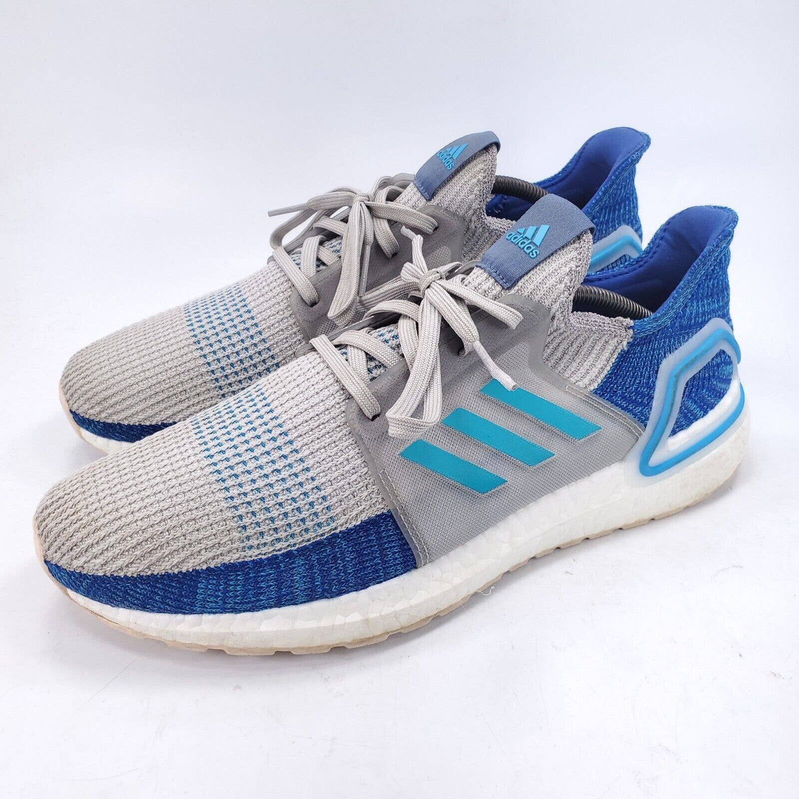 Ultraboost 19 grey shop two shock cyan