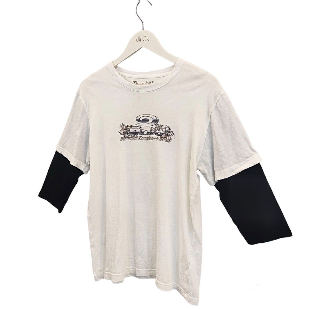 Japanese Brand × Vintage 🔥VINTAGE PIKO HAWAII RAGLAN LONGBOARD WEAR SPREAD DA ALOHA Size US S / EU 44-46 / 1 - 4 Thumbnail