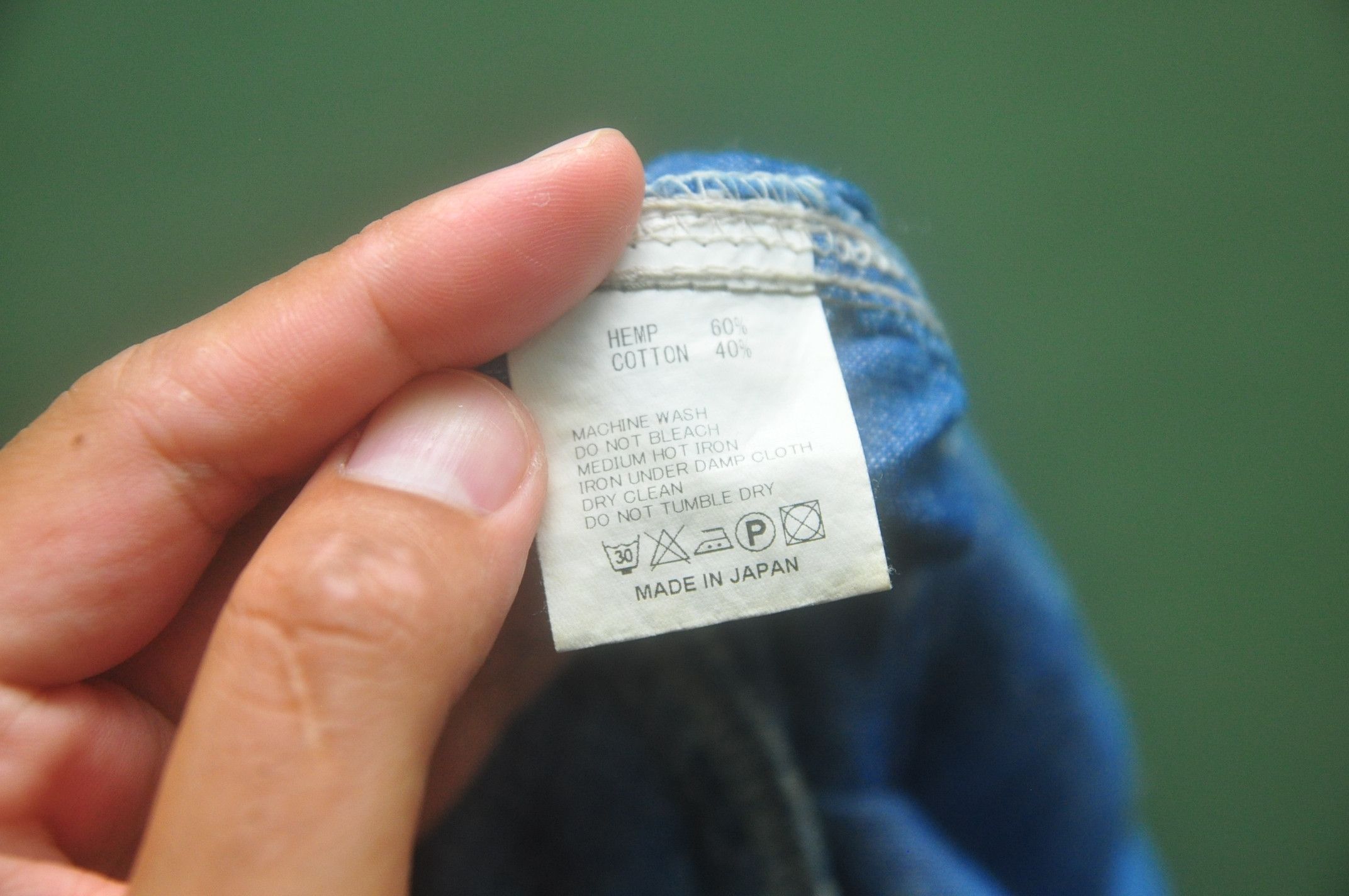 Japanese Brand × Vintage GoHemp Made In Japan Short Pant Yellow Division Co. Ltd Size US 35 - 10 Thumbnail