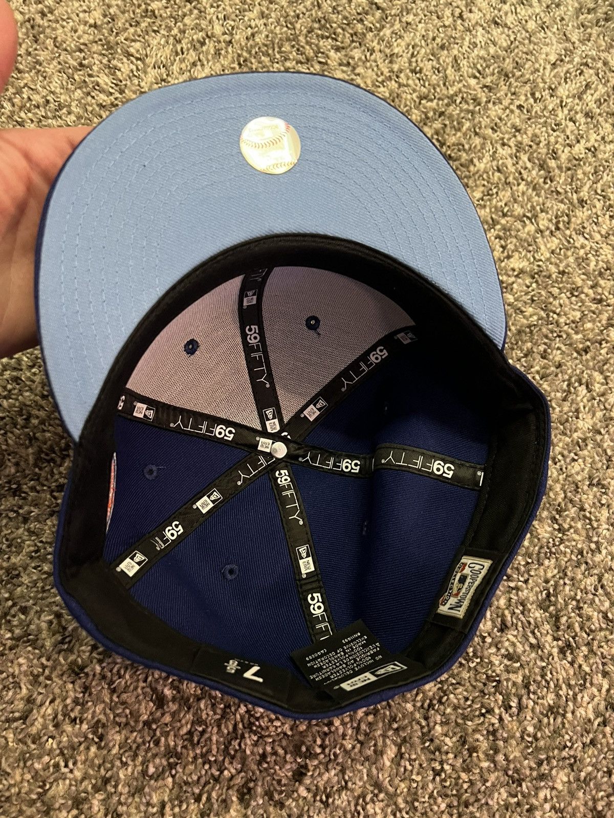 New Era Mets All Star Game Fitted Baby Blue Brim Size ONE SIZE - 2 Thumbnail