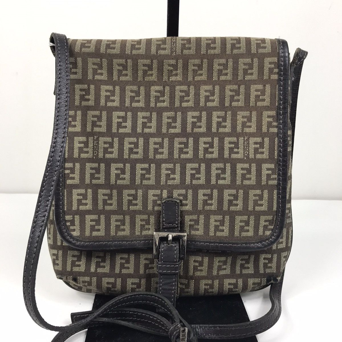 Fendi AUTHENTIC FENDI ZUCCA CROSSBODY Size ONE SIZE - 1 Thumbnail
