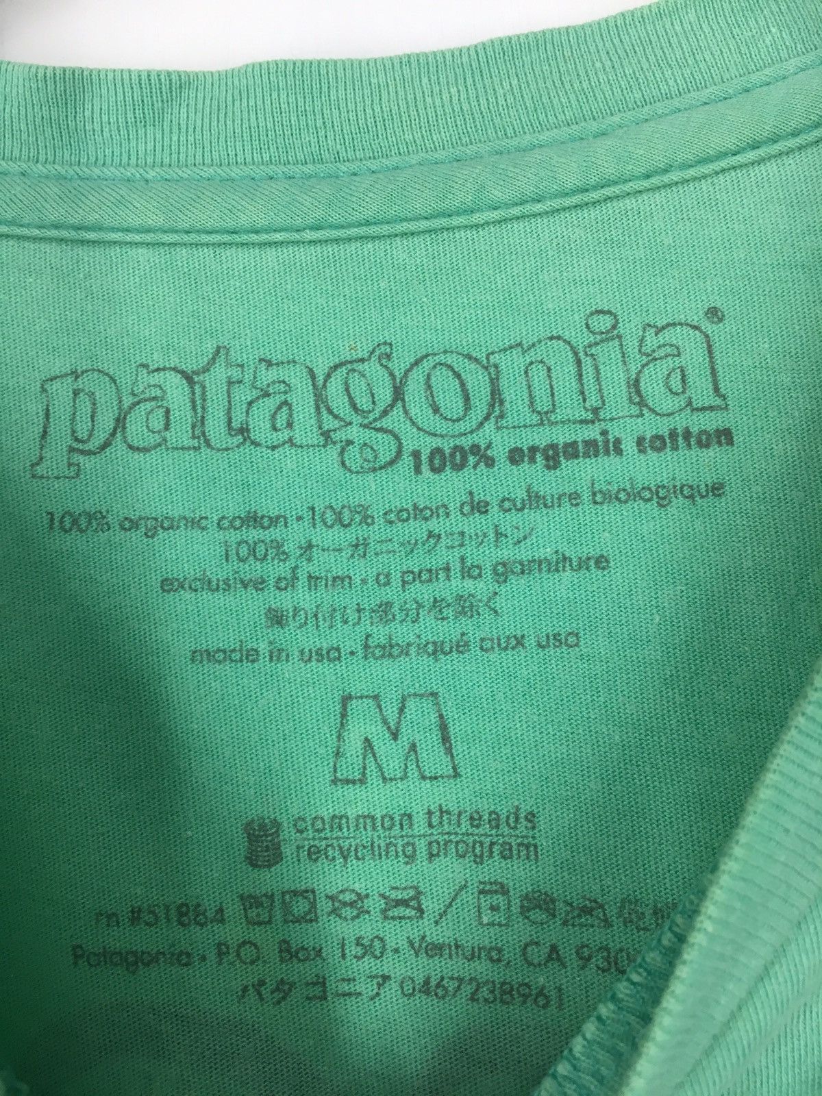Patagonia Patagonia Organic Cotton Tshirt Size US M / EU 48-50 / 2 - 6 Thumbnail