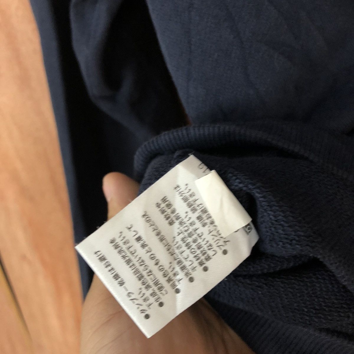 Nike Nike Dark Blue faded distressed Small Logo Sweatshirt #H320 Size US L / EU 52-54 / 3 - 17 Thumbnail