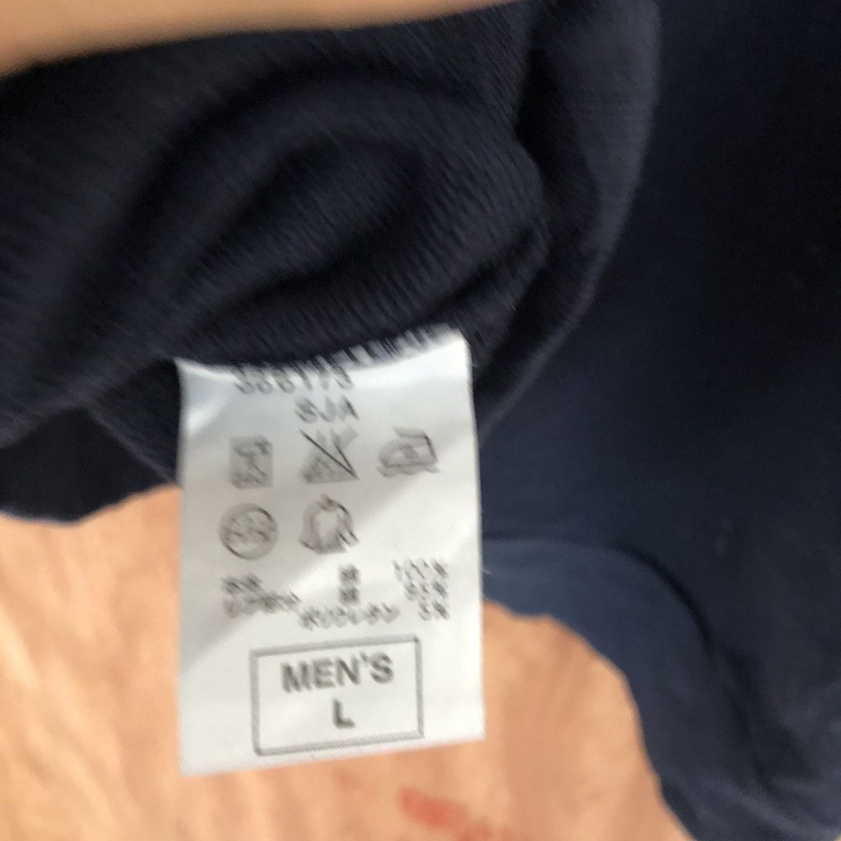 Nike Nike Dark Blue faded distressed Small Logo Sweatshirt #H320 Size US L / EU 52-54 / 3 - 16 Thumbnail