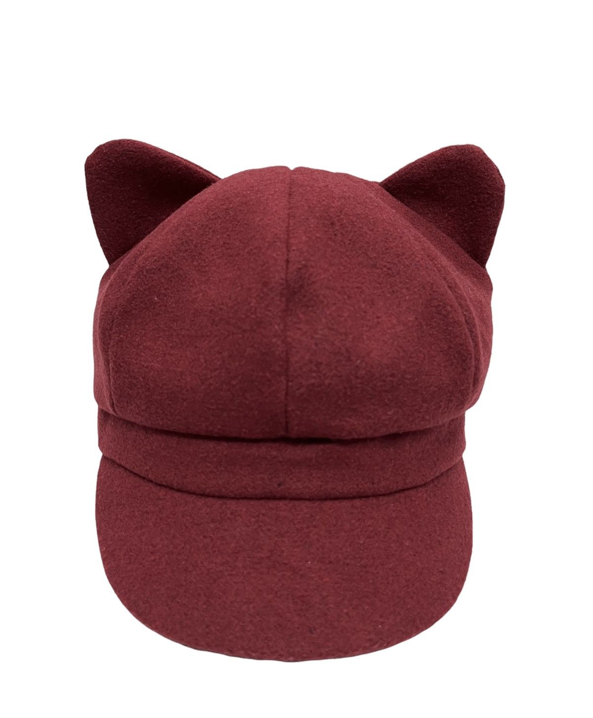 Japanese Brand 😈 Vtg Japanese Baker-Boy Newspaper-Boy Devil Bunny Ears Hat Size ONE SIZE - 2 Thumbnail