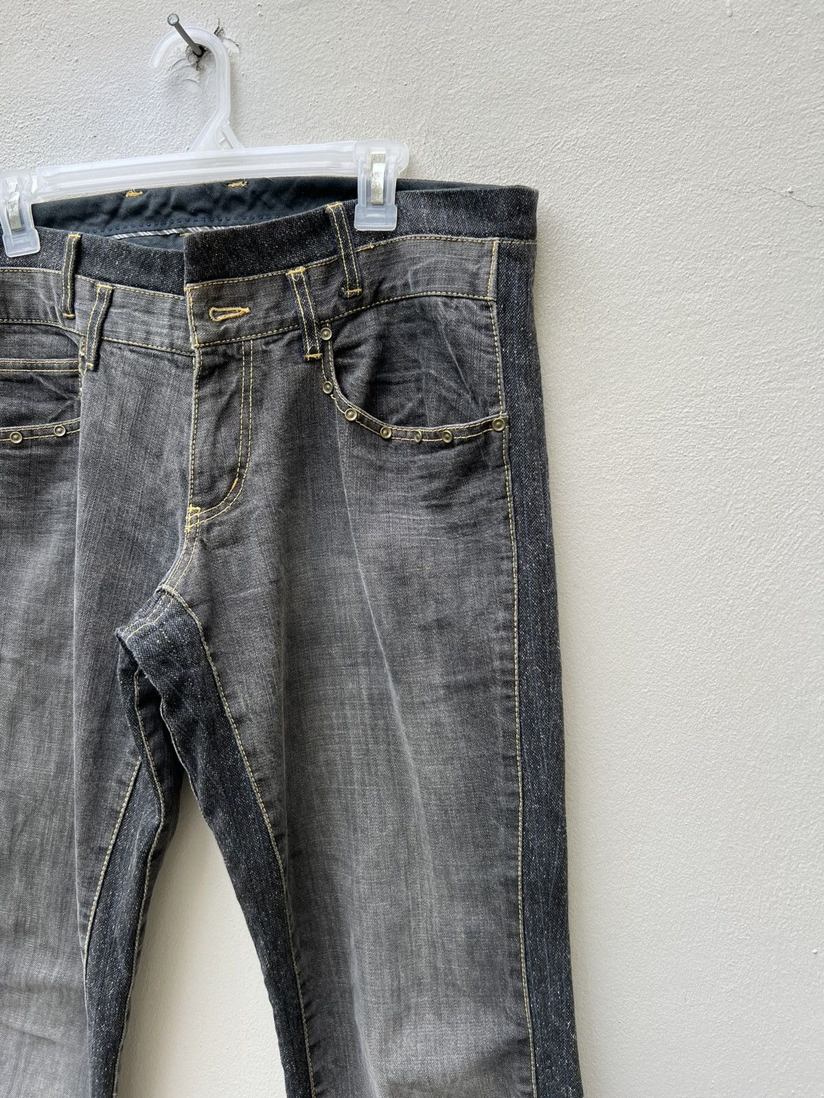 Nicole Club Monsieur Nicole Japan Hybrid Denim Jeans Size US 34 / EU 50 - 8 Thumbnail
