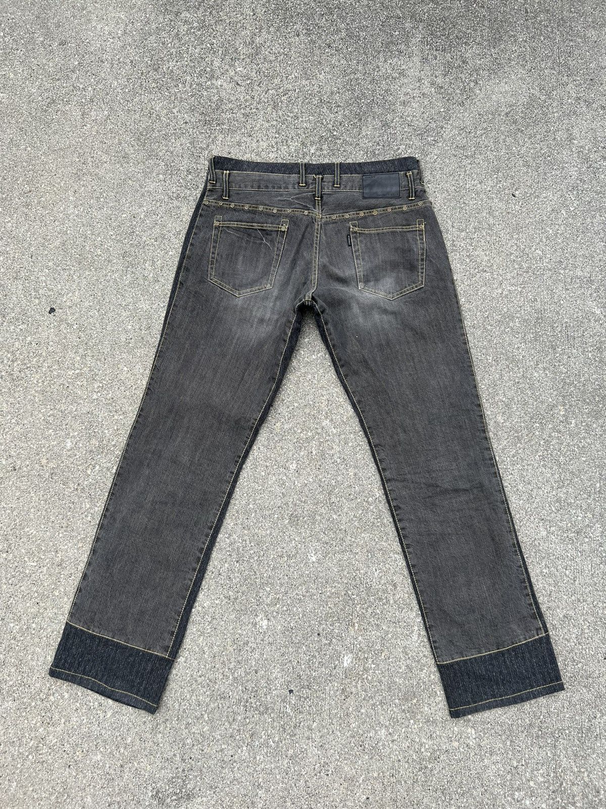 Nicole Club Monsieur Nicole Japan Hybrid Denim Jeans Size US 34 / EU 50 - 2 Thumbnail