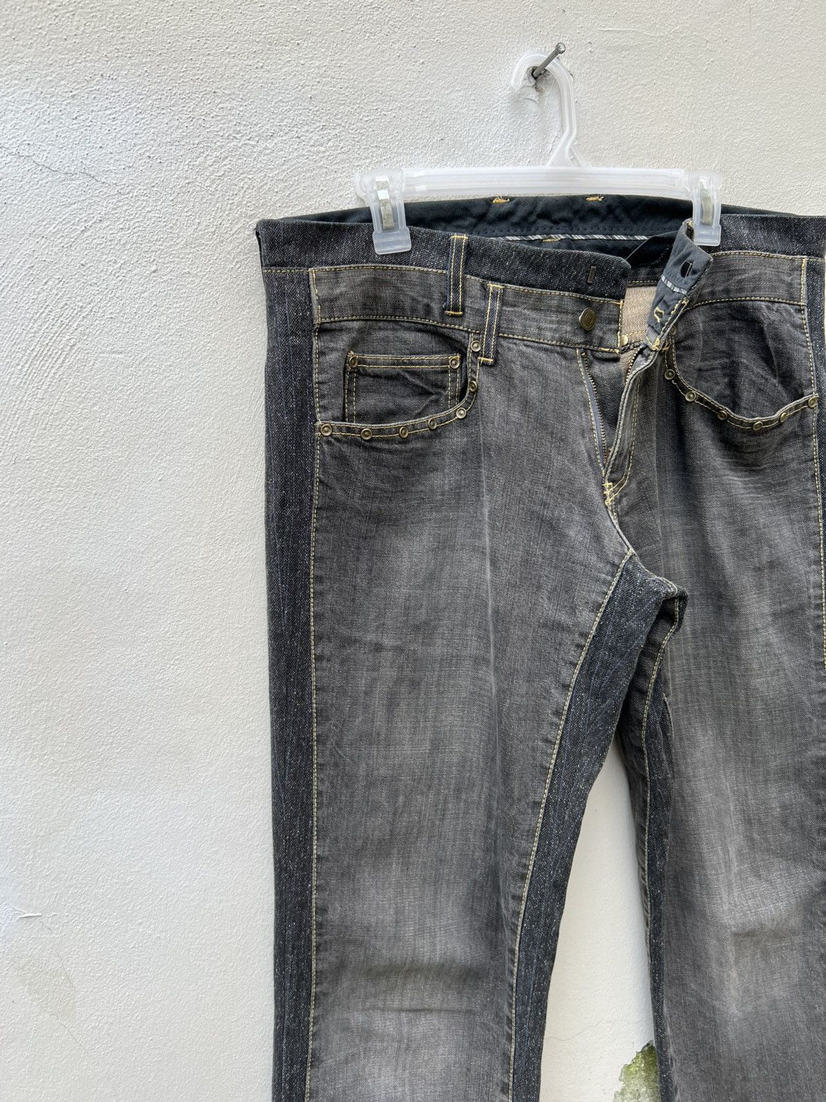 Nicole Club Monsieur Nicole Japan Hybrid Denim Jeans Size US 34 / EU 50 - 5 Thumbnail