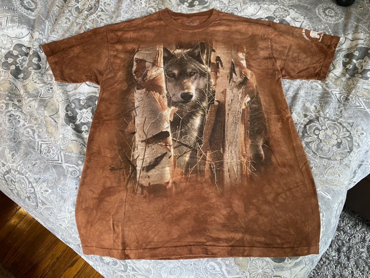 Native × The Mountain Wolf T-Shirt XL Size US XL / EU 56 / 4 - 2 Thumbnail