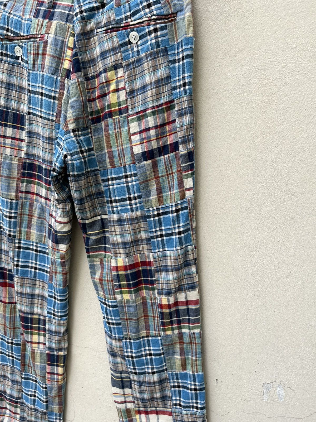 United Arrows VTG United Arrows Japan MultiColor Patchwork Crop Trouser Size US 29 - 11 Thumbnail