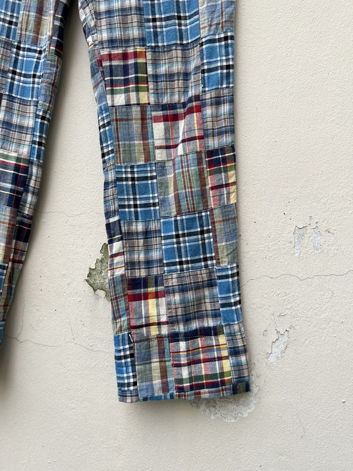 United Arrows VTG United Arrows Japan MultiColor Patchwork Crop Trouser Size US 29 - 7 Thumbnail