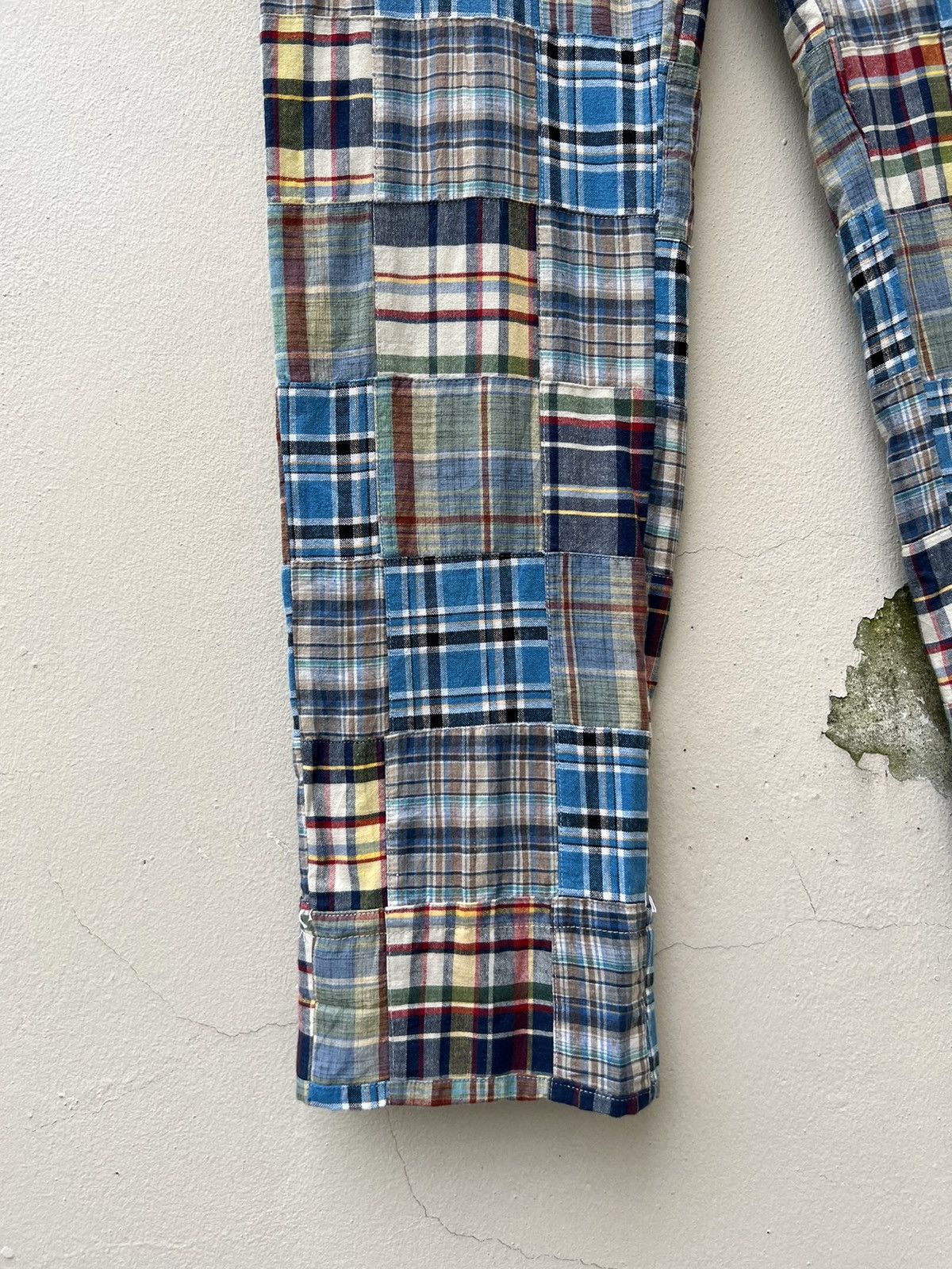 United Arrows VTG United Arrows Japan MultiColor Patchwork Crop Trouser Size US 29 - 5 Thumbnail