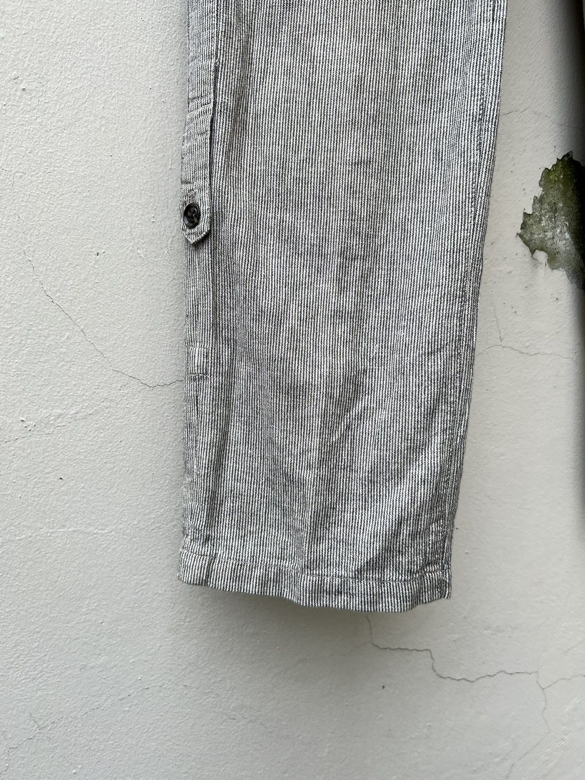 PPFM Vintage PPFM Japan Striped Fishtail Trouser Pant Size US 32 / EU 48 - 6 Thumbnail