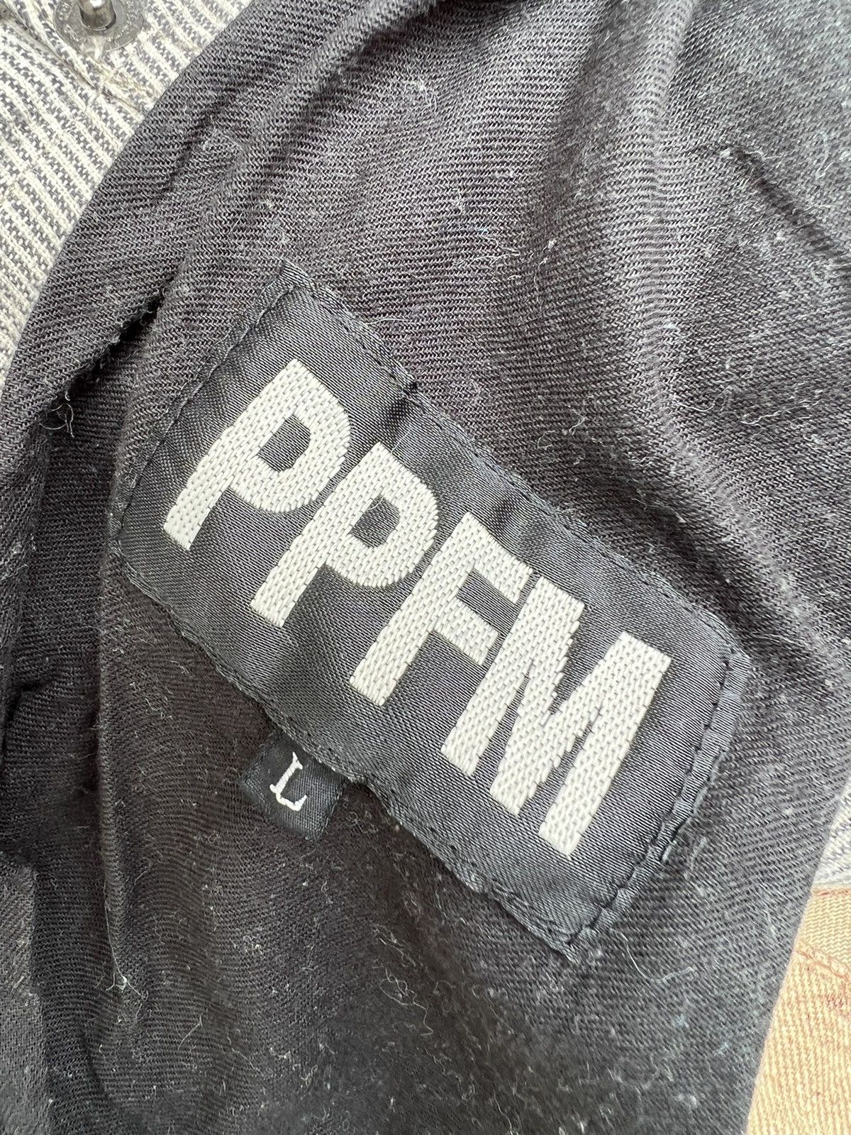 PPFM Vintage PPFM Japan Striped Fishtail Trouser Pant Size US 32 / EU 48 - 16 Thumbnail