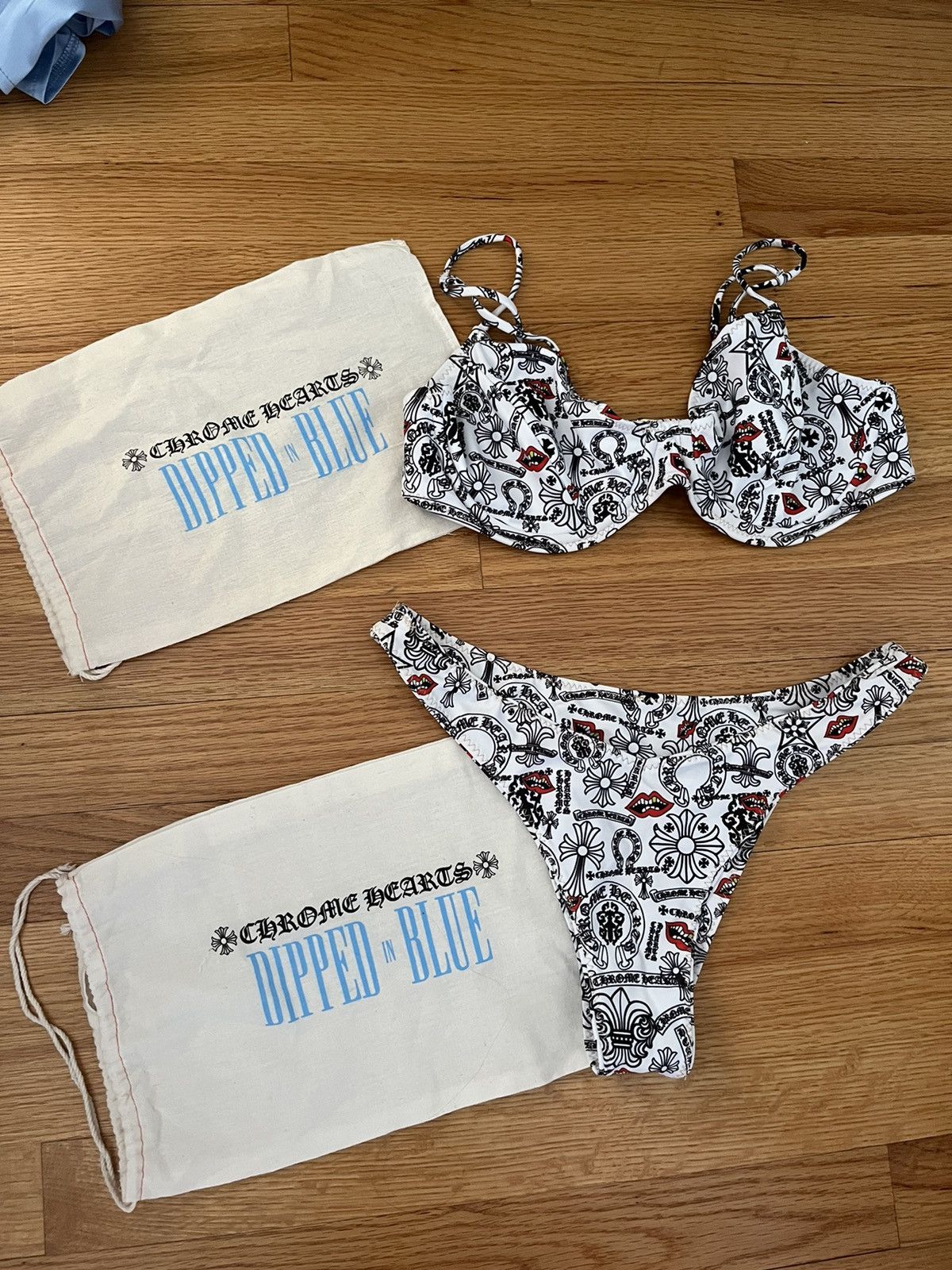Chrome Hearts Chrome Hearts x Dipped in Blue Bikini | Grailed Chrome Hearts Chrome Hearts x Dipped in Blue Bikini | Grailed