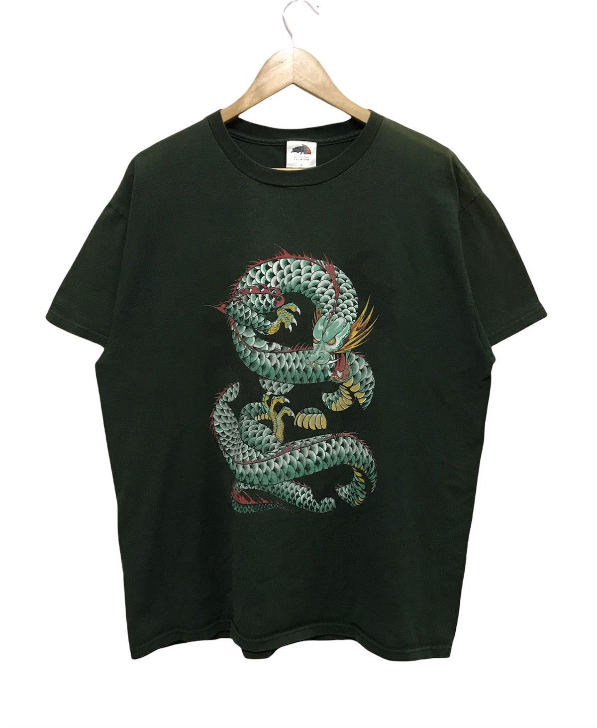 Other VERY RARE Vintage 90’s Dragon Art Sun Faded T-shirt Size US L / EU 52-54 / 3 - 1 Thumbnail