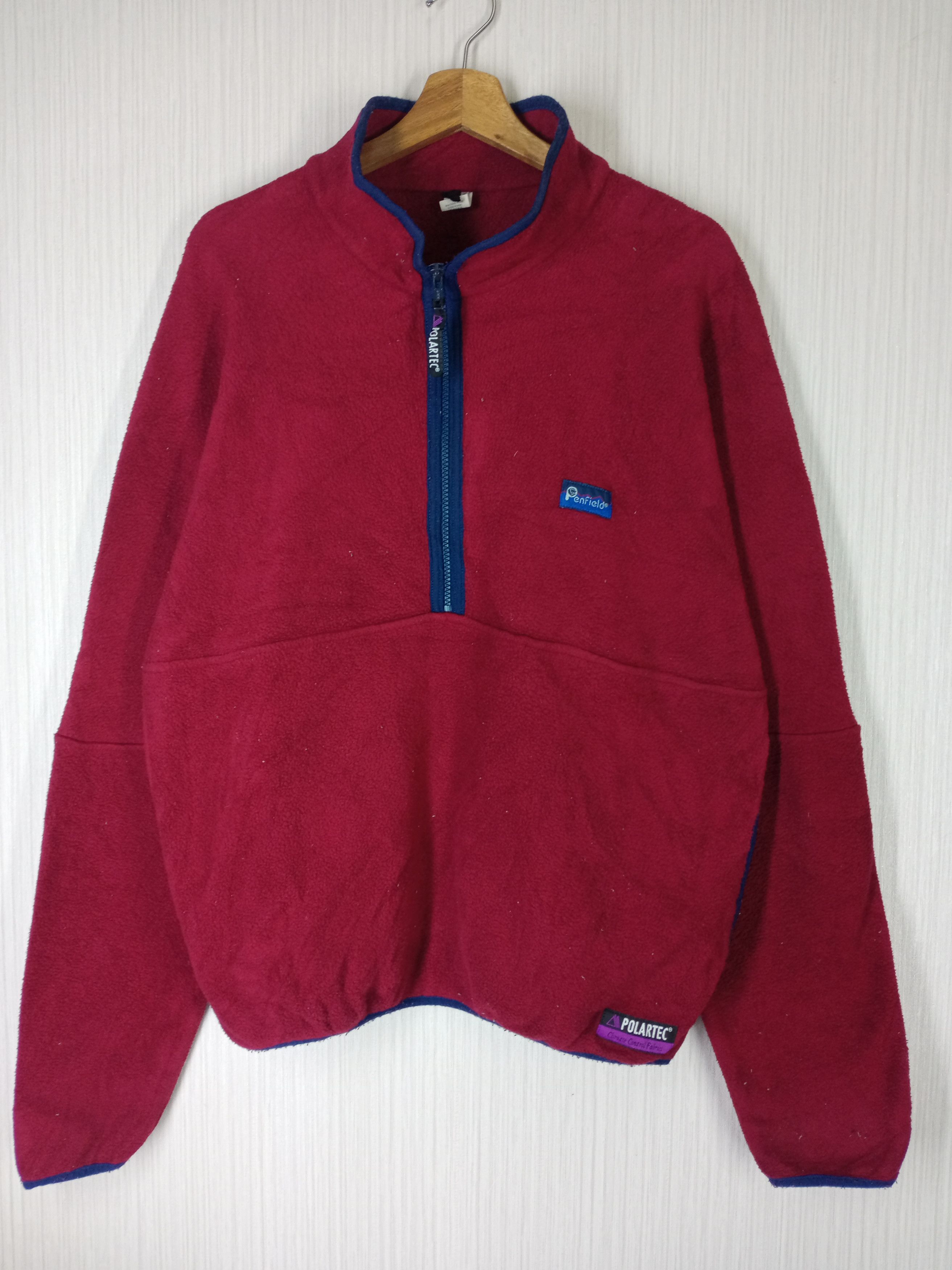 Penfield Vintage Penfield Polartec Quarter Zip Fleece Size US L / EU 52-54 / 3 - 1 Thumbnail