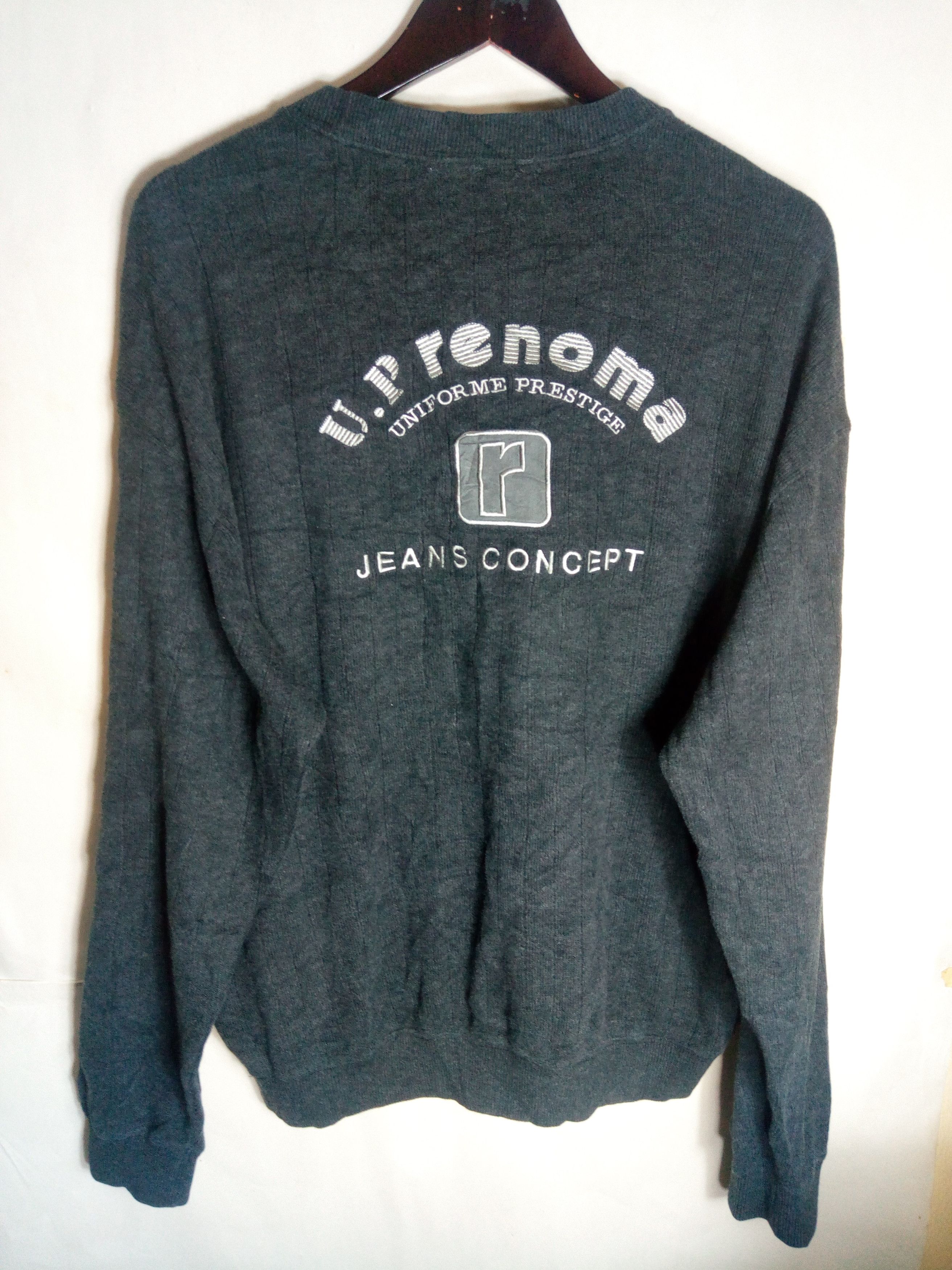 Renoma Vintage U.p Renoma Embroidered Crewneck Sweatshirt Size US L / EU 52-54 / 3 - 1 Thumbnail