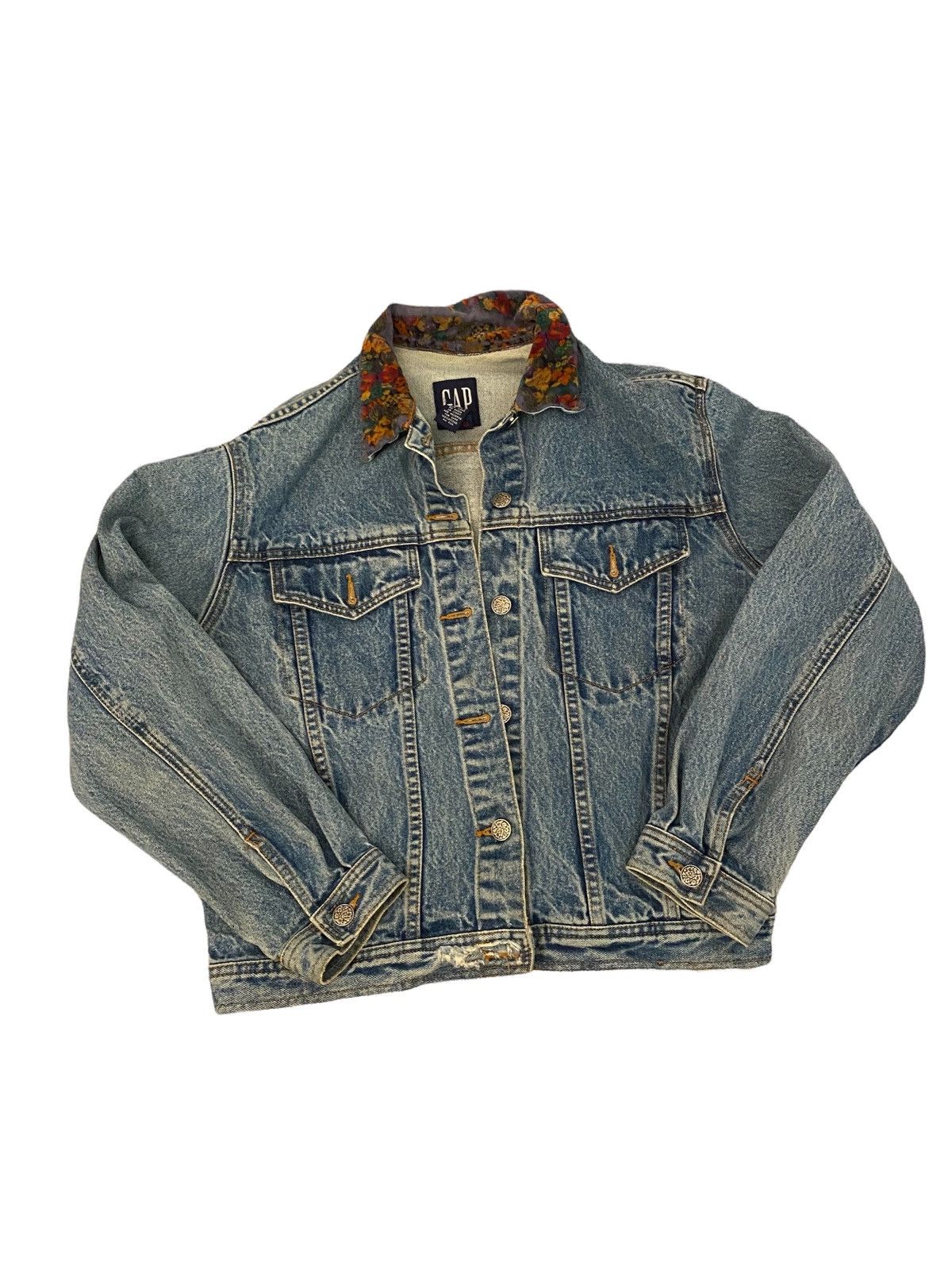 【新品未使用】GAP X Madhappy デニムジャケット　タグ付き Gap × Madhappy Gap MadHappy denim jacket | Grailed