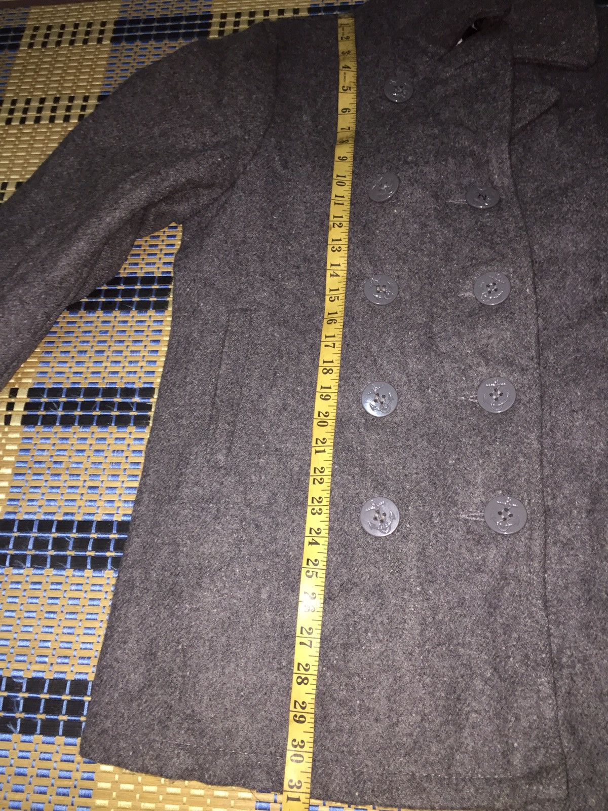 Schott Schott Us 740n Wool Peacoat Jacket Military Size US M / EU 48-50 / 2 - 6 Thumbnail