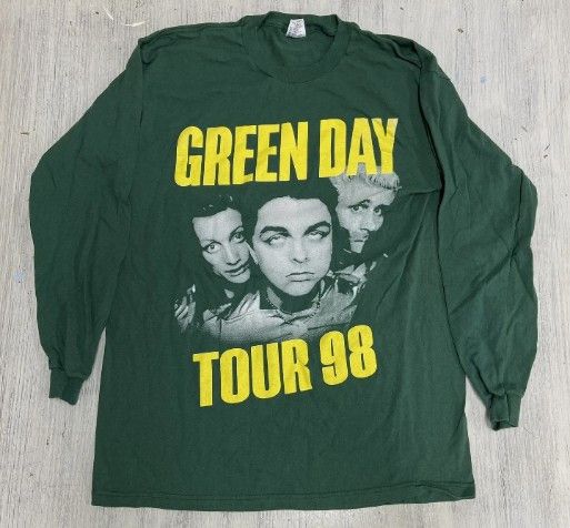 Green Day Nimrod Tour 1998 - New Vintage Band T shirt - Vintage Band Shirts