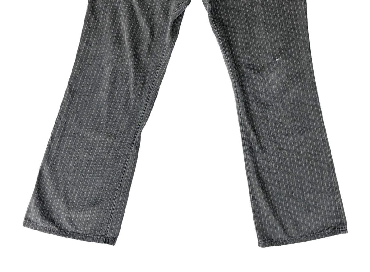 If Six Was Nine × Japanese Brand × Tornado Mart 🔥Japanese Tornado Mart Stripes Flare Jeans 🔥 Size US 30 / EU 46 - 4 Thumbnail