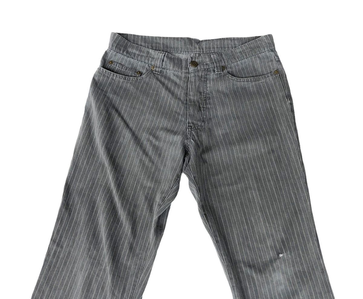 If Six Was Nine × Japanese Brand × Tornado Mart 🔥Japanese Tornado Mart Stripes Flare Jeans 🔥 Size US 30 / EU 46 - 3 Thumbnail