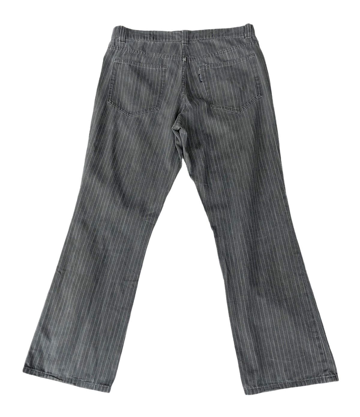 If Six Was Nine × Japanese Brand × Tornado Mart 🔥Japanese Tornado Mart Stripes Flare Jeans 🔥 Size US 30 / EU 46 - 2 Thumbnail