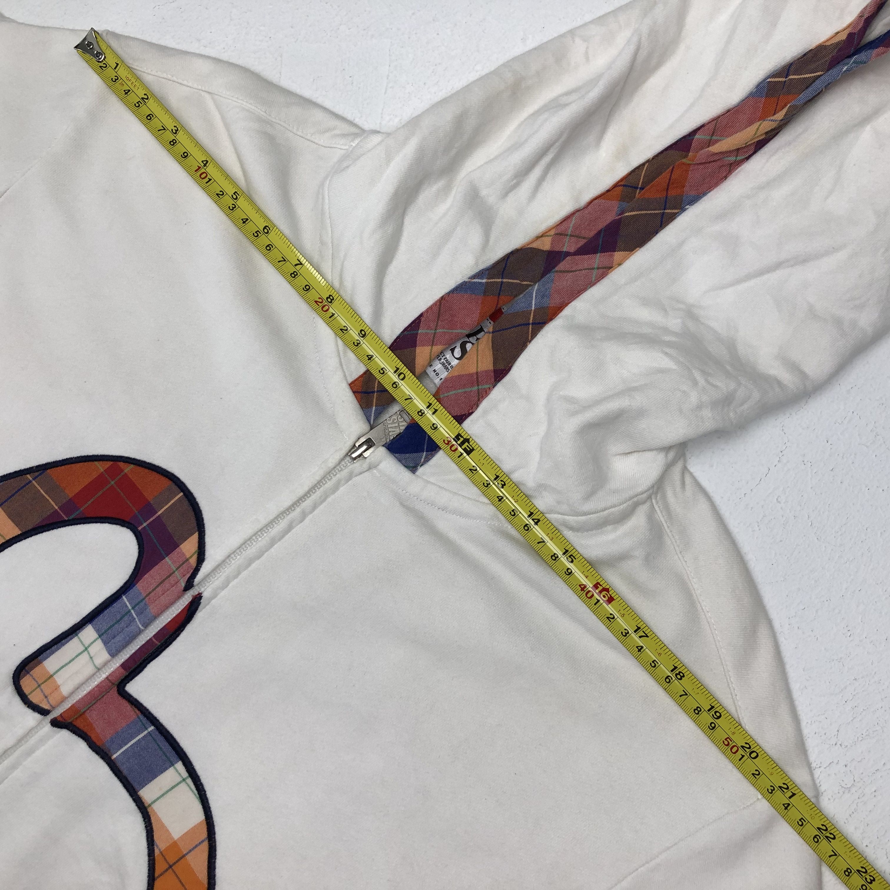 Japanese Brand × Vintage Vintage Evisu Genes Patchwork Big Logo Jacket With Hoodie Size US L / EU 52-54 / 3 - 5 Thumbnail