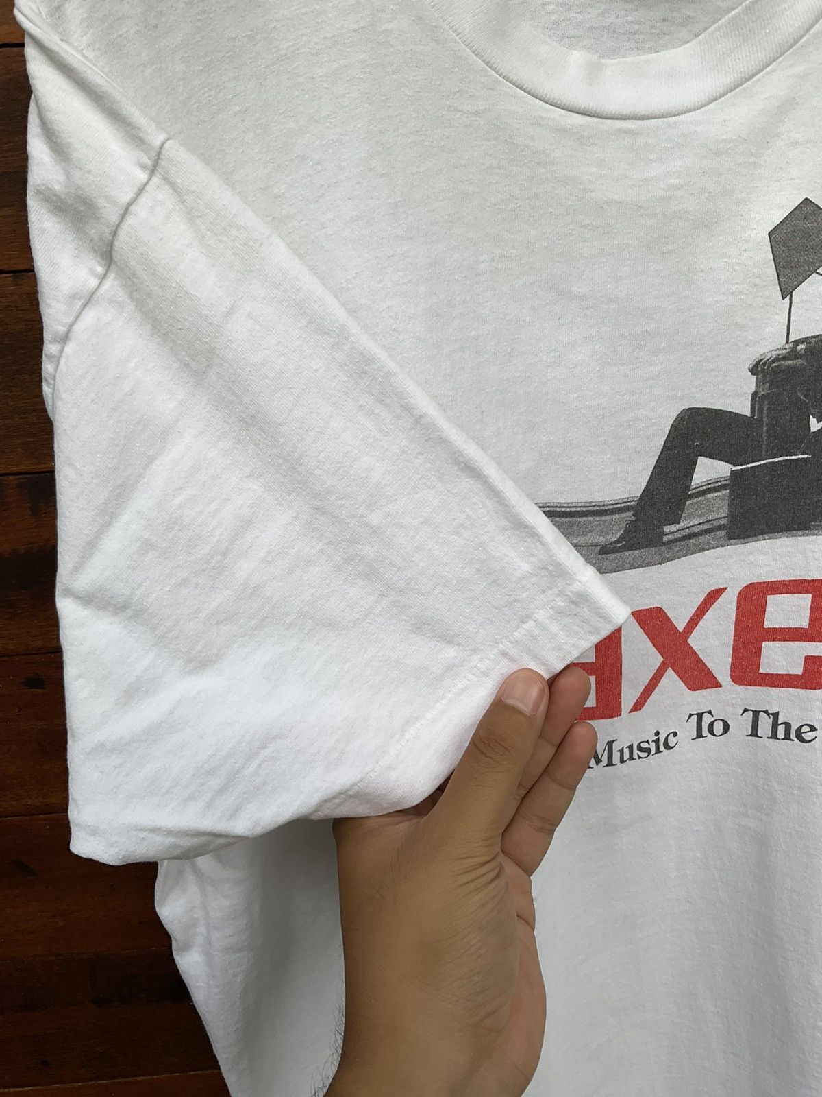 Rap Tees × Travis Scott × Vintage Vintage 90s Maxell “Blown