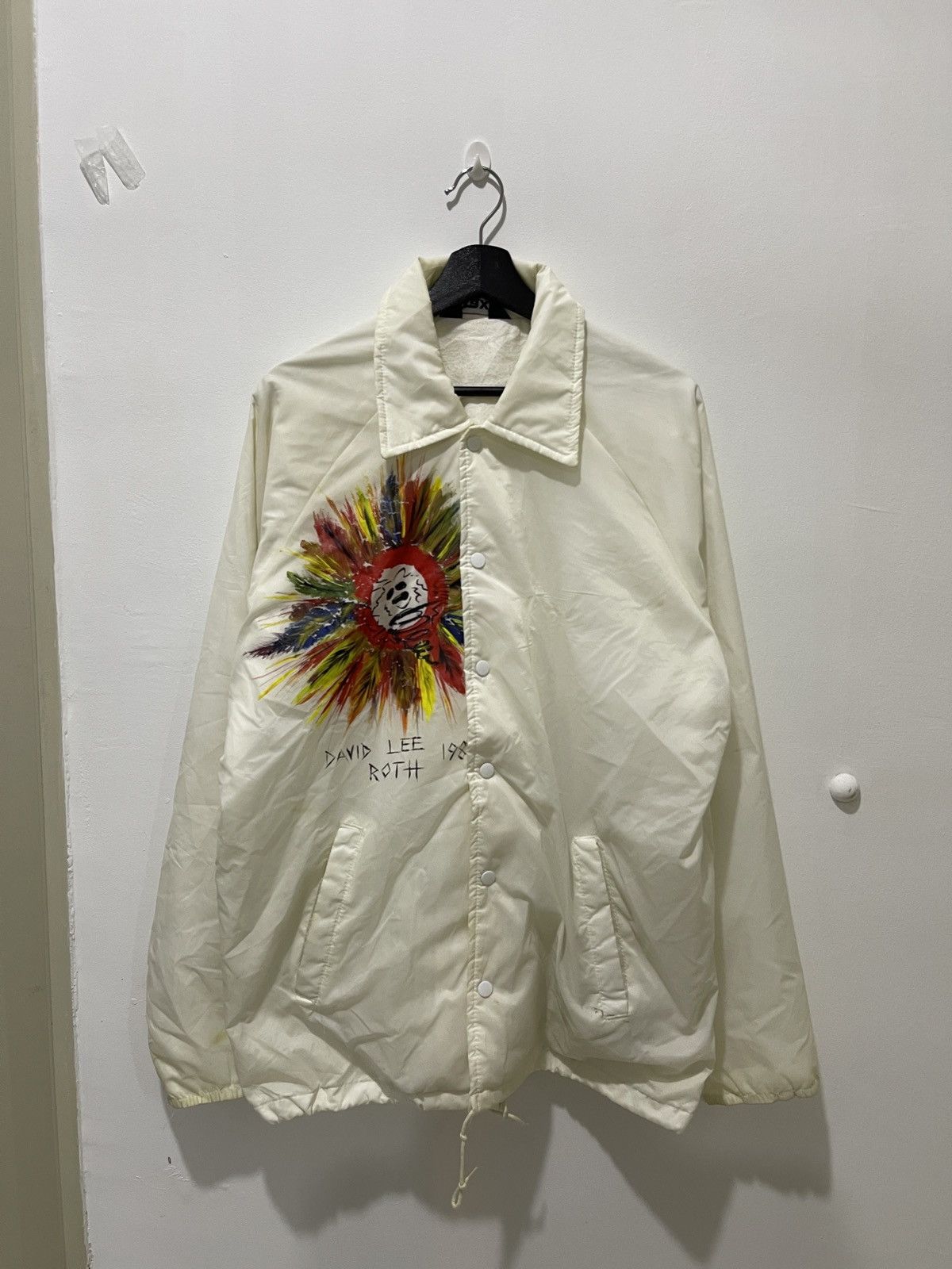 VINTAGE 1987 DAVID LEE ROTH COACH JACKET