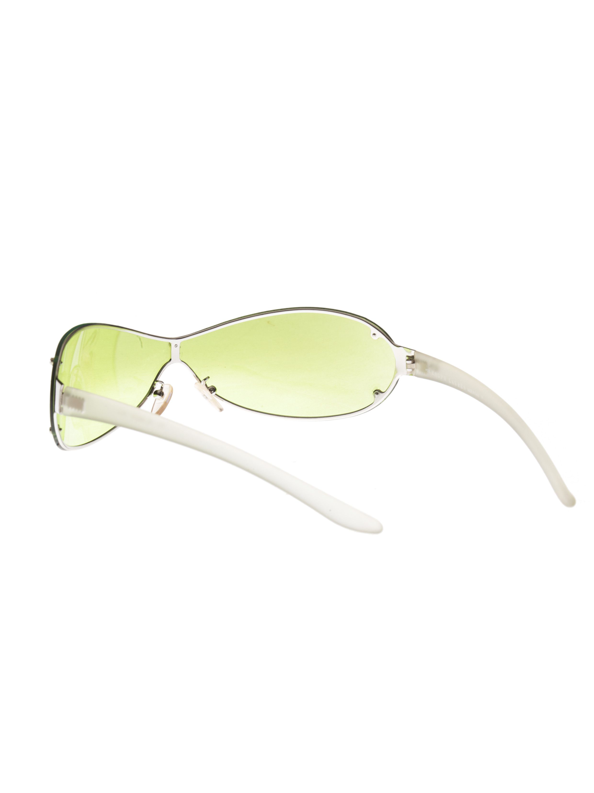 Polo Ralph Lauren Ralph Lauren '90s Green Lens Wraparound Sunglasses Size ONE SIZE - 3 Thumbnail