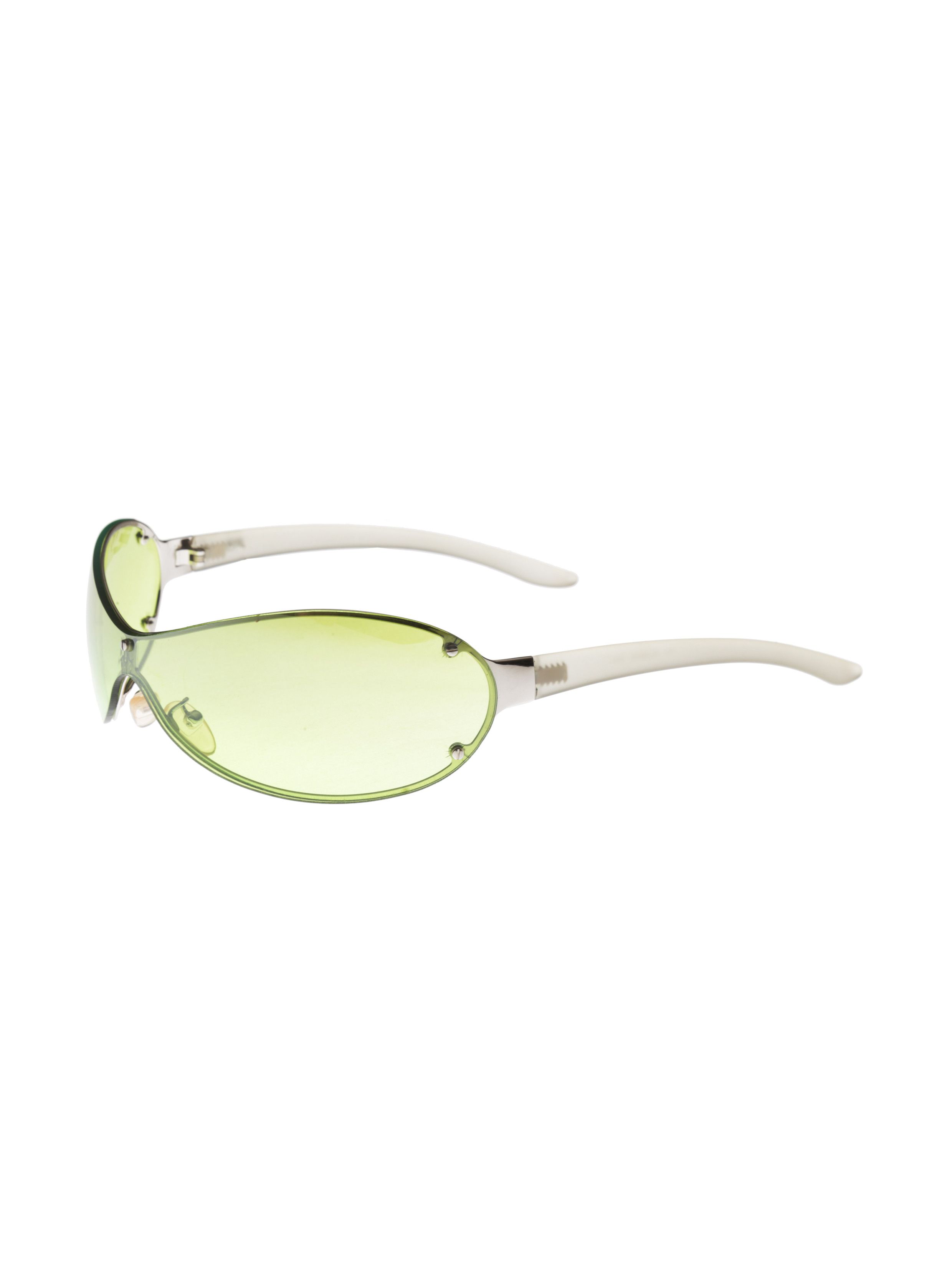 Polo Ralph Lauren Ralph Lauren '90s Green Lens Wraparound Sunglasses Size ONE SIZE - 2 Thumbnail